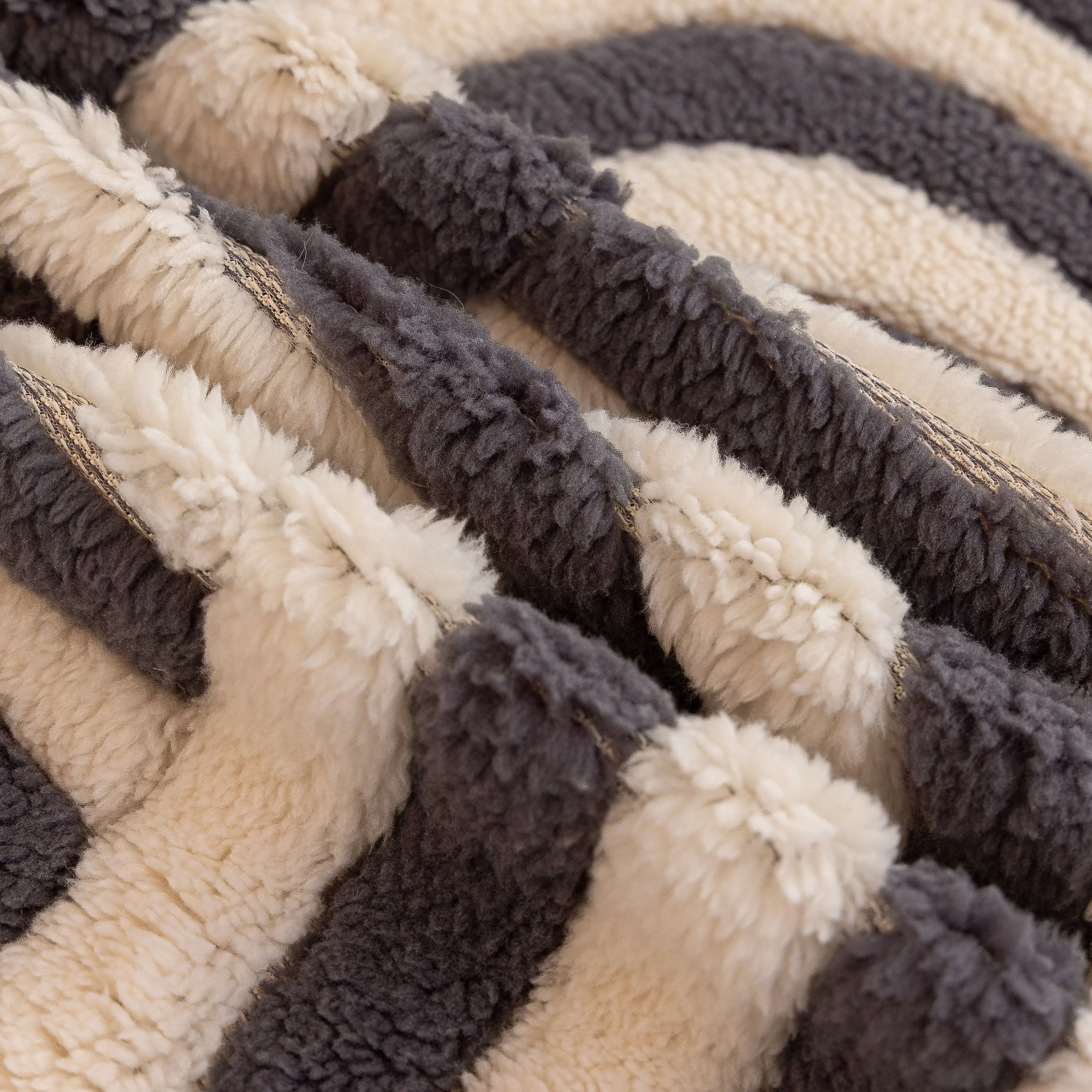 Plush Sherpa Sofa Throw Cover for Sectional, Jacquard Wave Throw Furniture Protector - Image 63