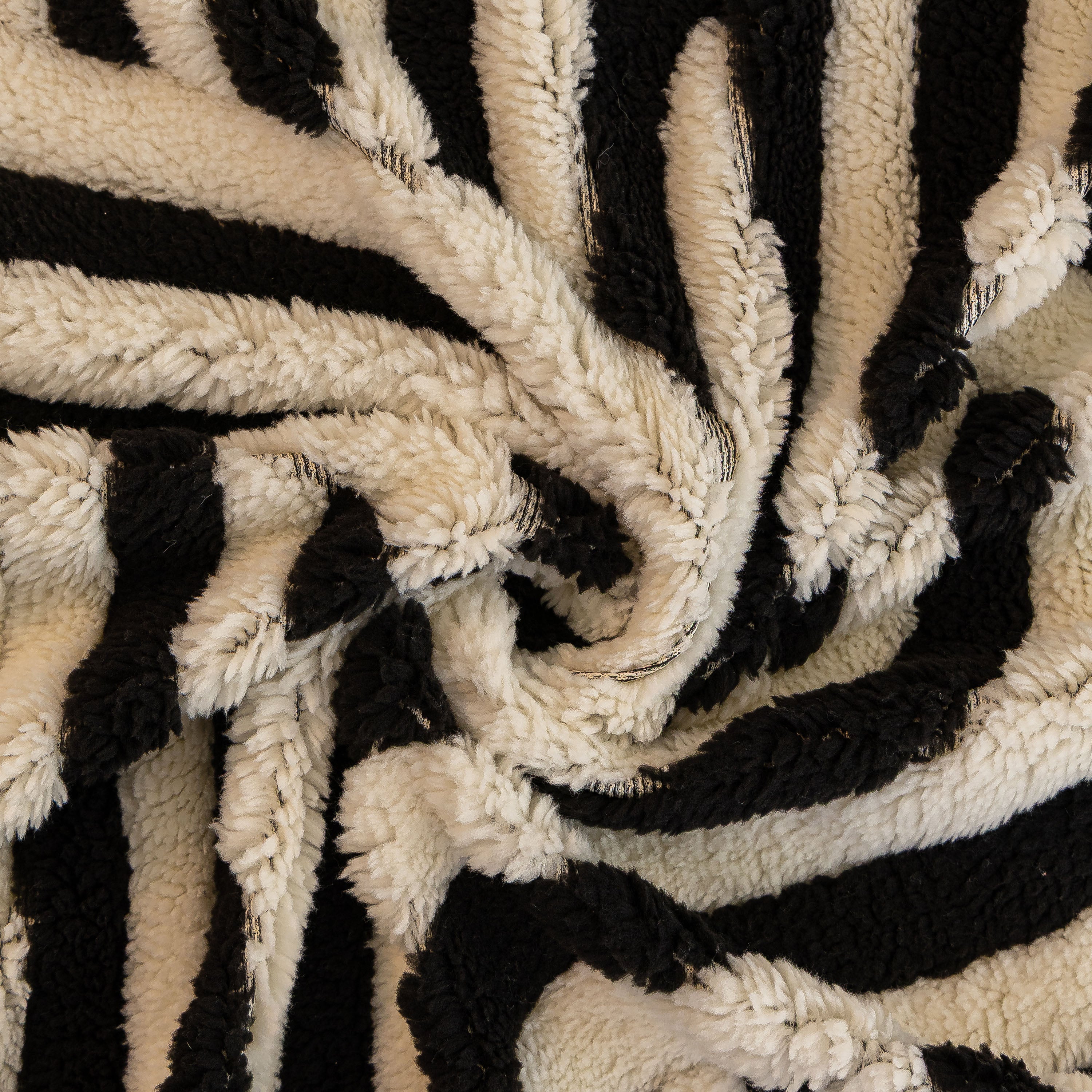 Plush Sherpa Sofa Throw Cover for Sectional, Jacquard Wave Throw Furniture Protector - Image 88