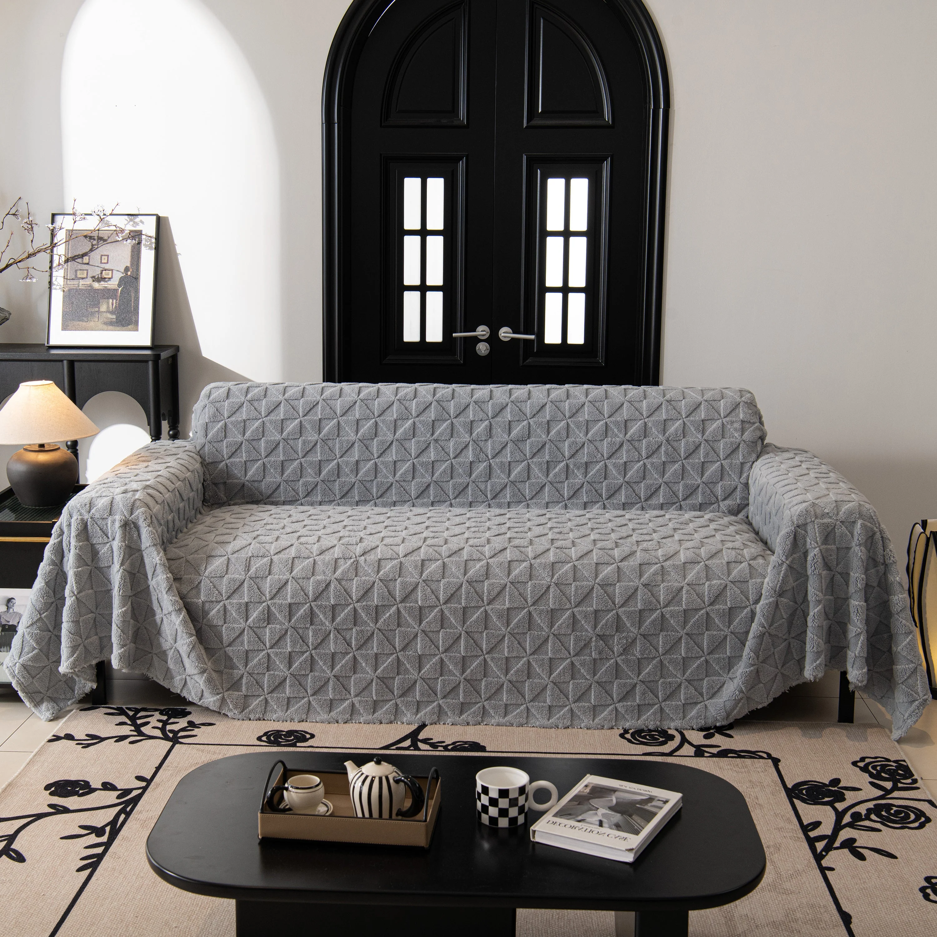 Plush Soft Couch Cover for Sofa and Furniture Lightweight Throw Blankets for Sectional Couch - Image 102