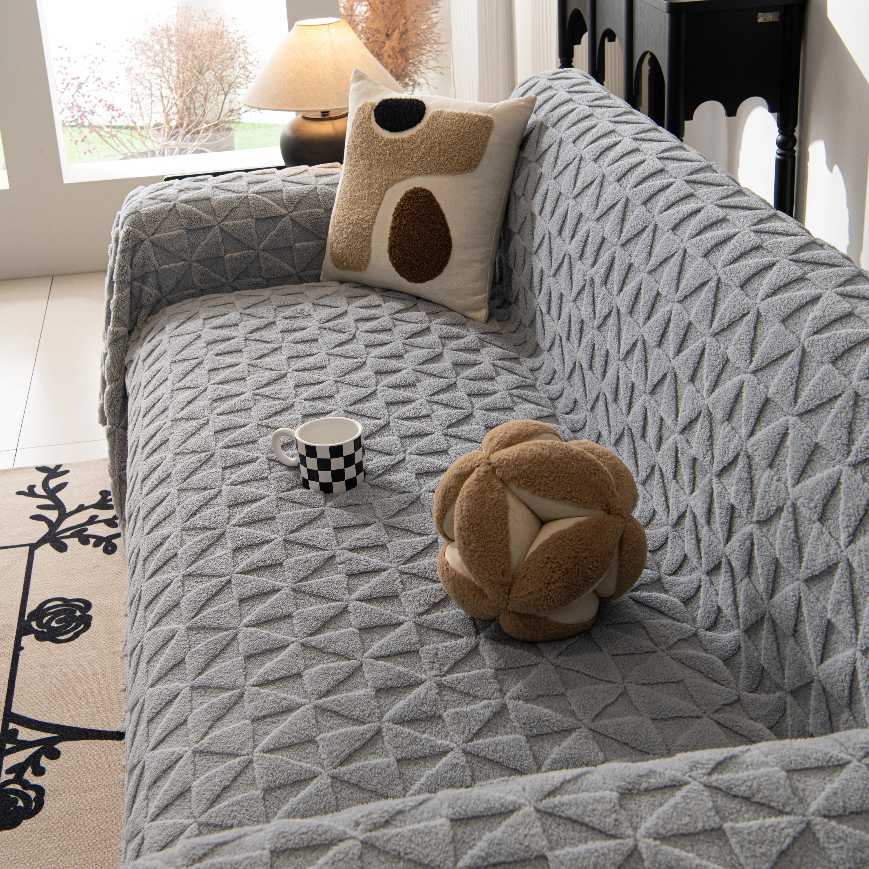 Plush Soft Couch Cover for Sofa and Furniture Lightweight Throw Blankets for Sectional Couch - Image 119