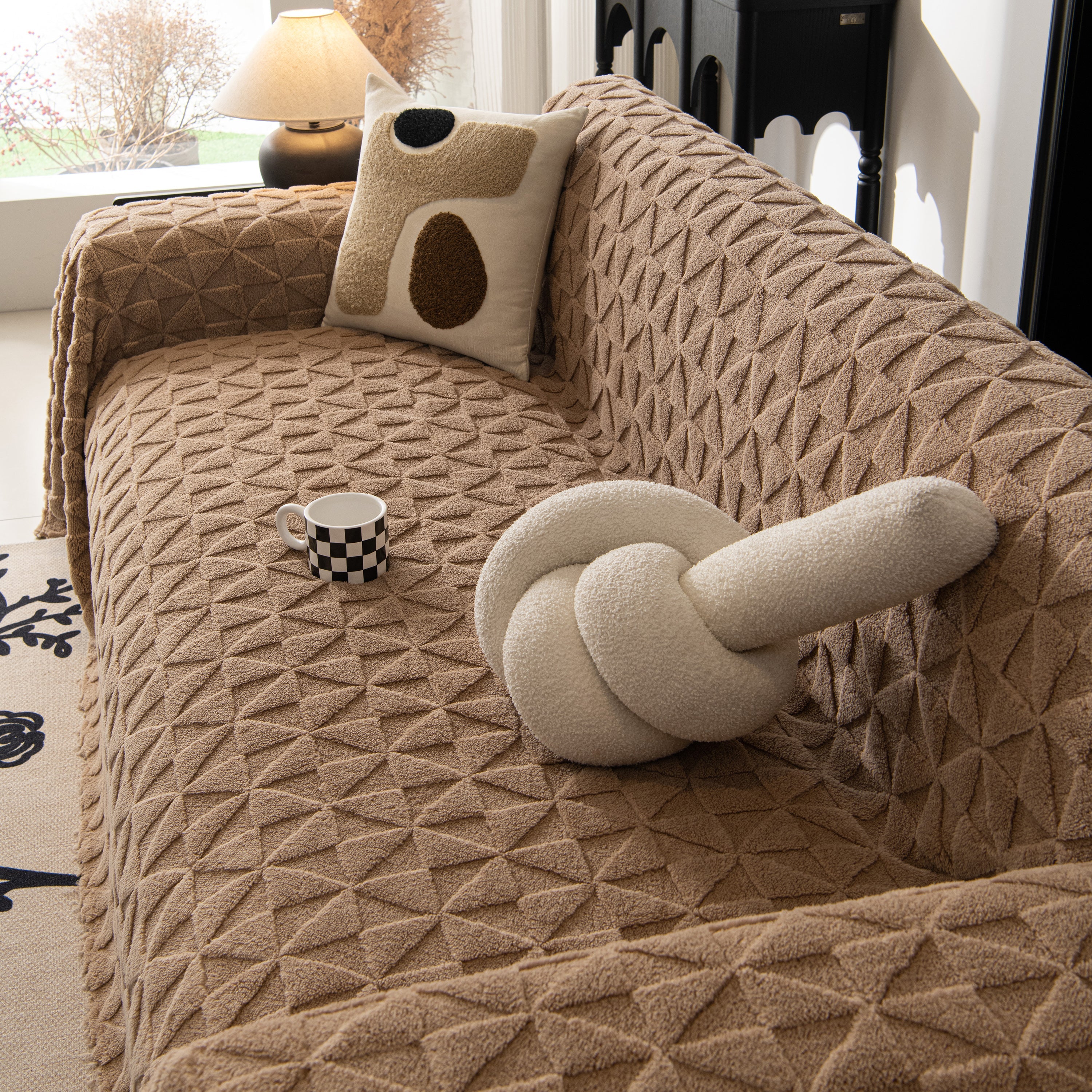 Plush Soft Couch Cover for Sofa and Furniture Lightweight Throw Blankets for Sectional Couch - Image 18