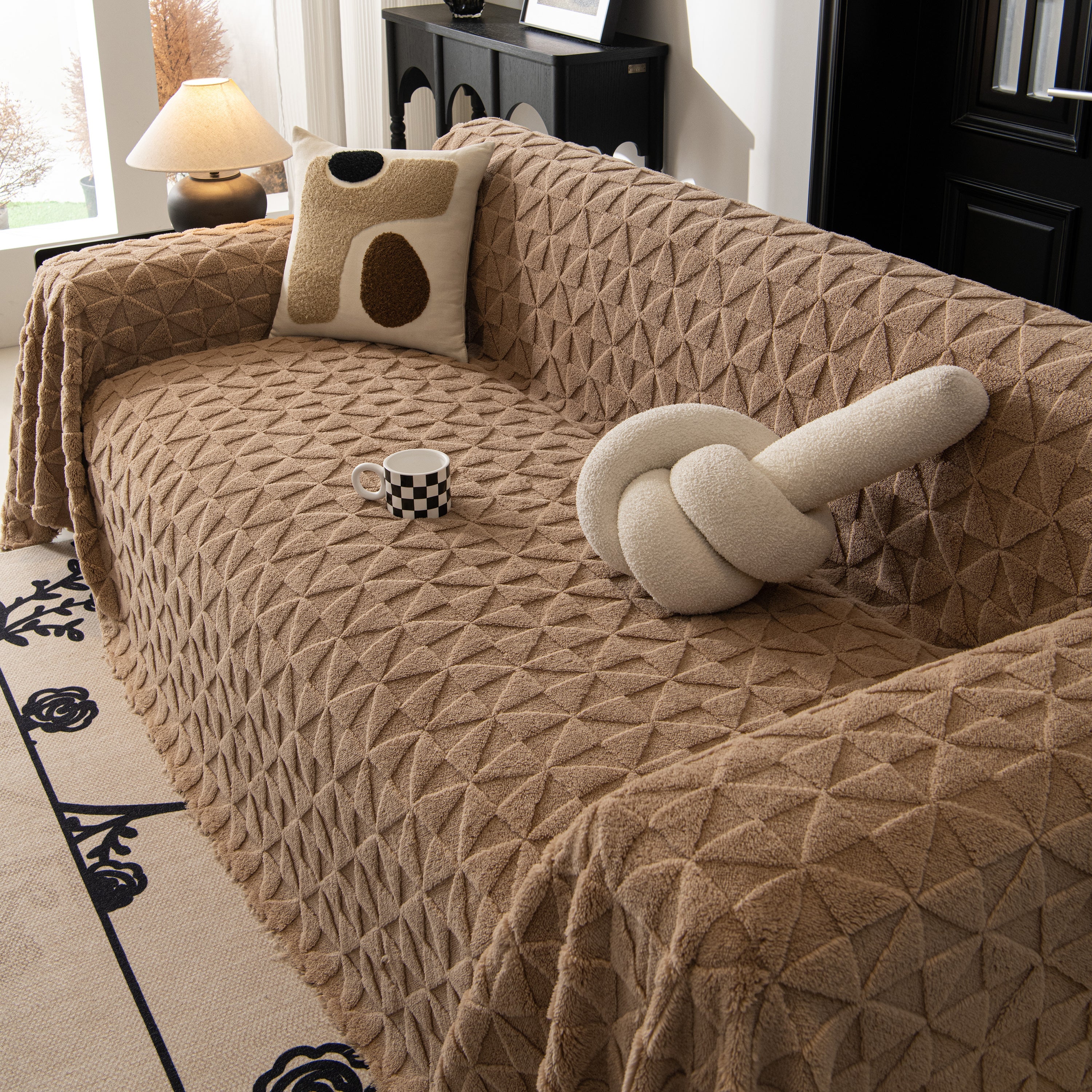 Plush Soft Couch Cover for Sofa and Furniture Lightweight Throw Blankets for Sectional Couch - Image 19