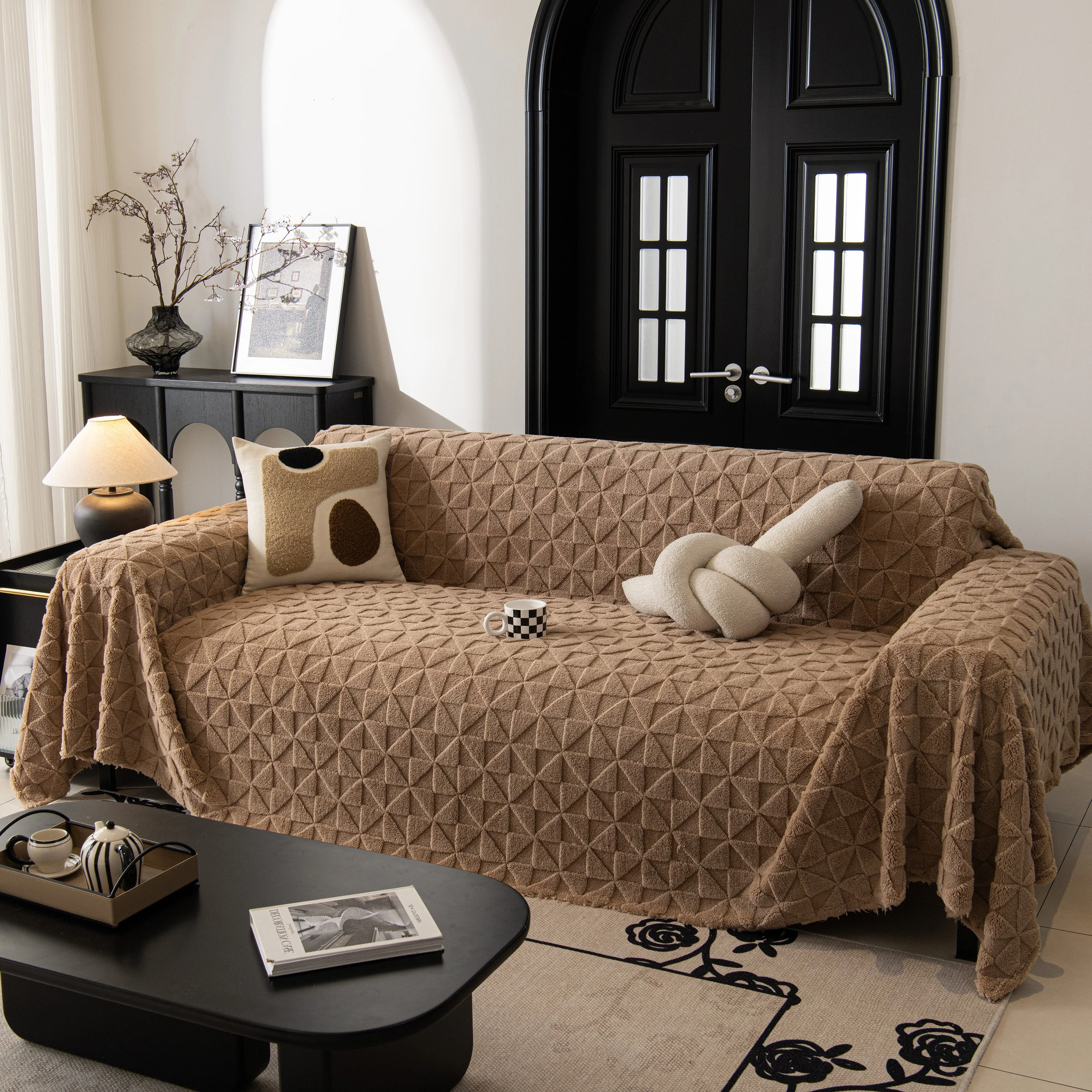 Plush Soft Couch Cover for Sofa and Furniture Lightweight Throw Blankets for Sectional Couch - Image 20