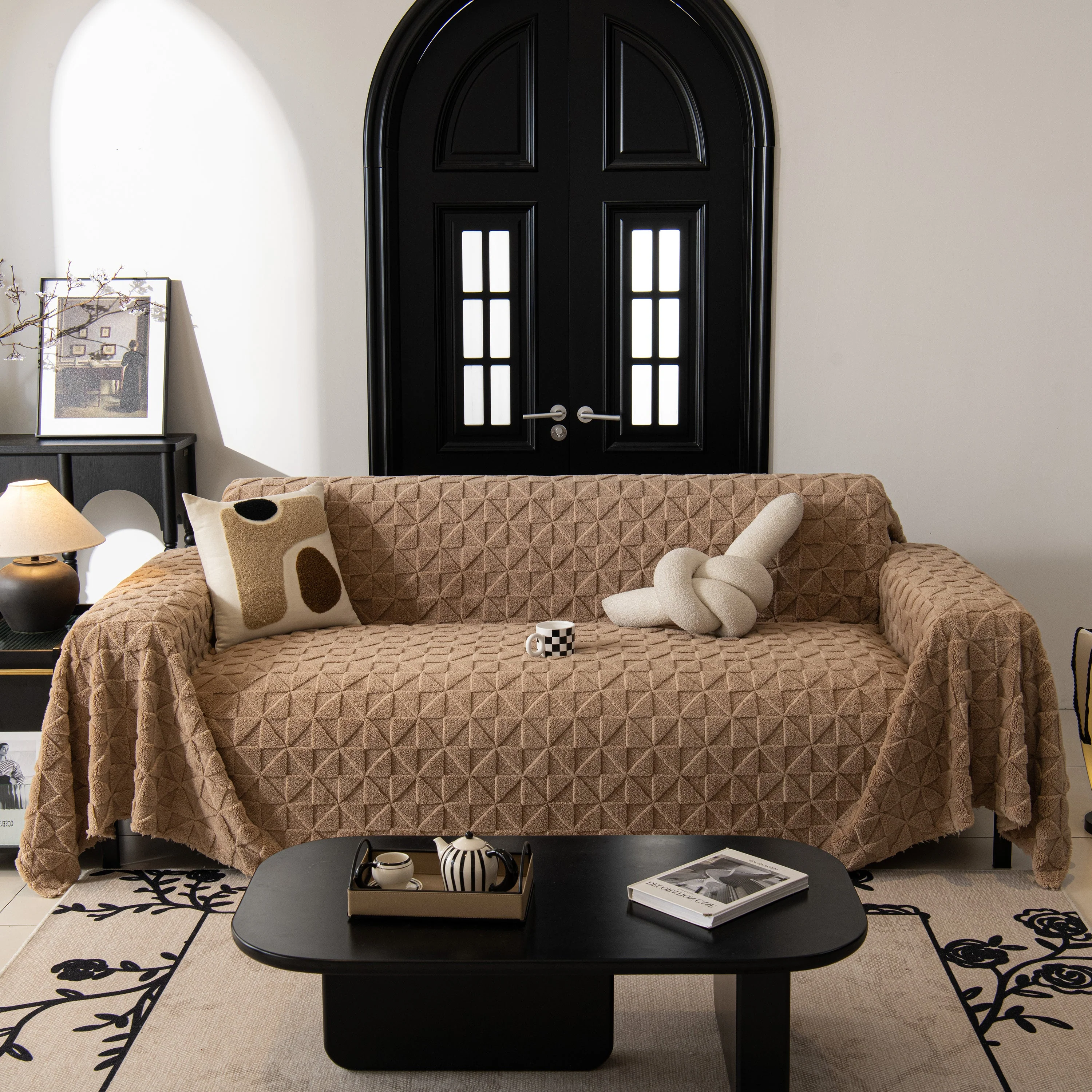 Plush Soft Couch Cover for Sofa and Furniture Lightweight Throw Blankets for Sectional Couch - Image 25