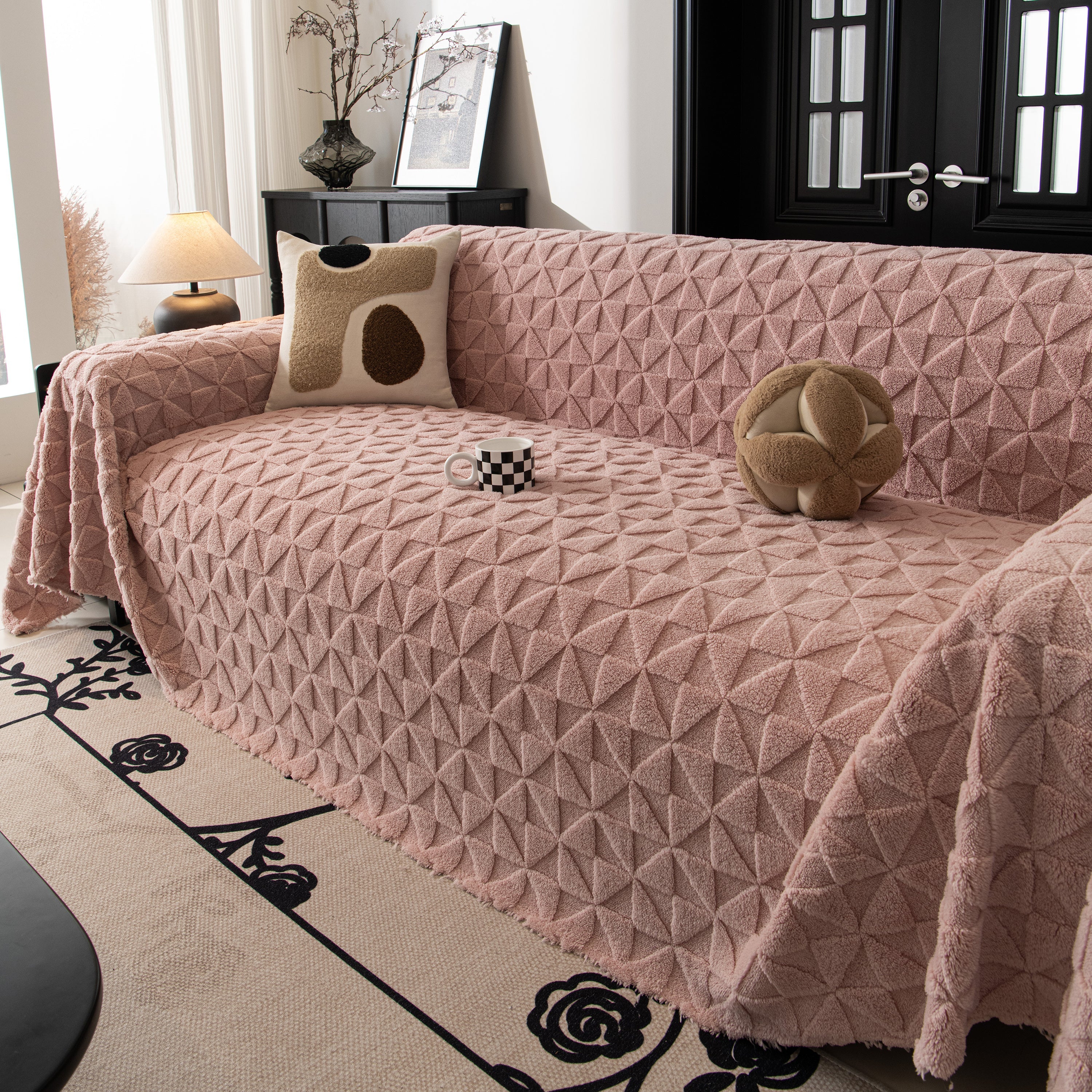 Plush Soft Couch Cover for Sofa and Furniture Lightweight Throw Blankets for Sectional Couch - Image 28