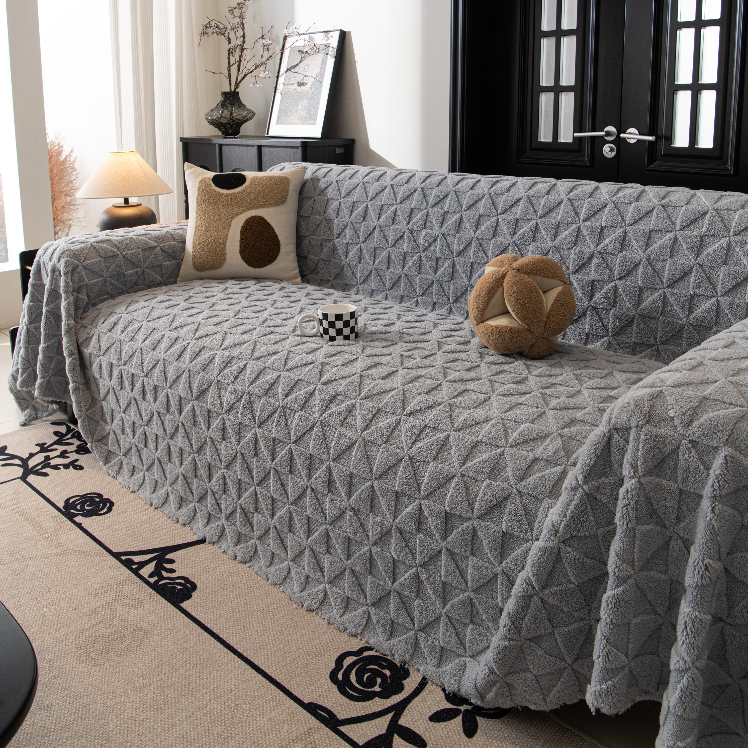 Plush Soft Couch Cover for Sofa and Furniture Lightweight Throw Blankets for Sectional Couch - Image 29