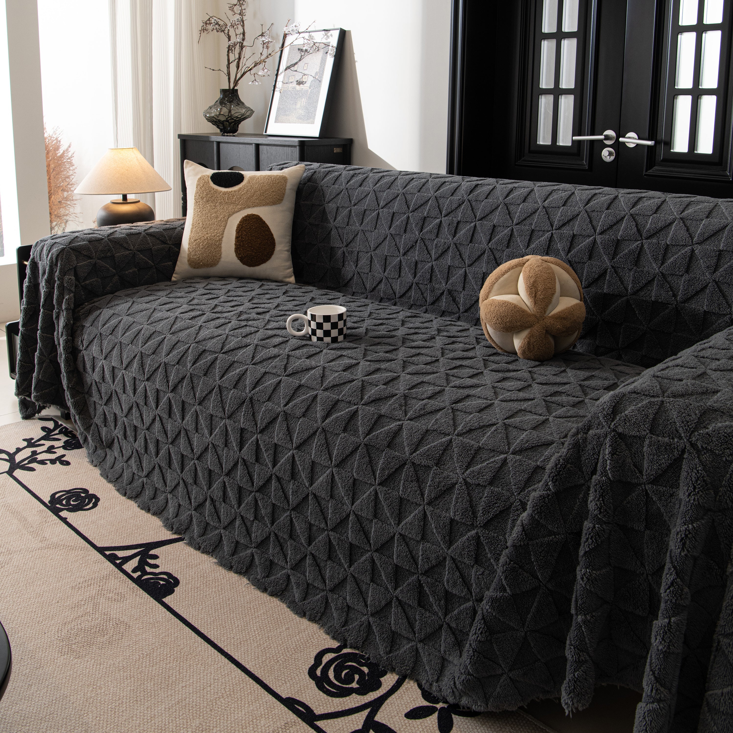 Plush Soft Couch Cover for Sofa and Furniture Lightweight Throw Blankets for Sectional Couch - Image 30