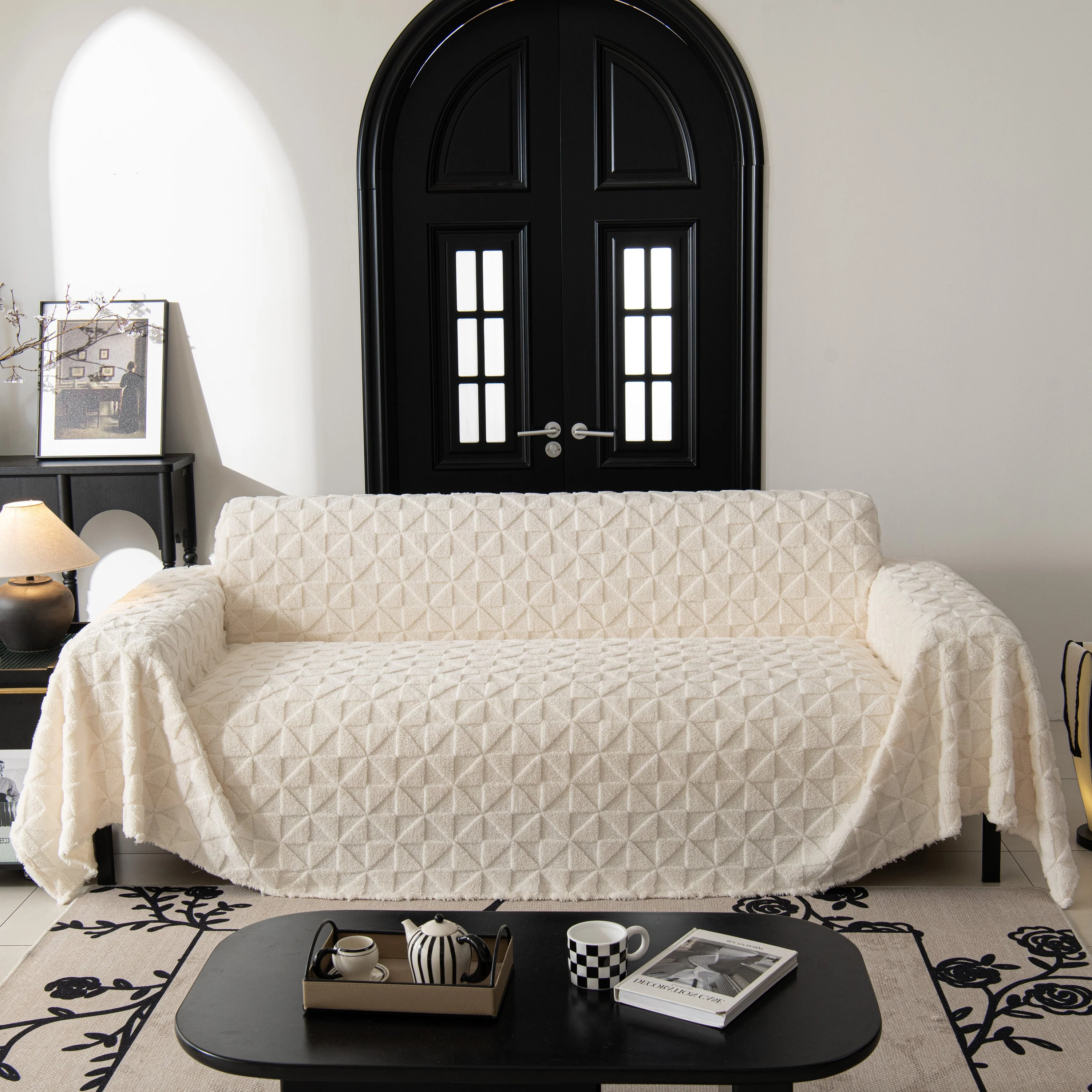 Plush Soft Couch Cover for Sofa and Furniture Lightweight Throw Blankets for Sectional Couch - Image 32