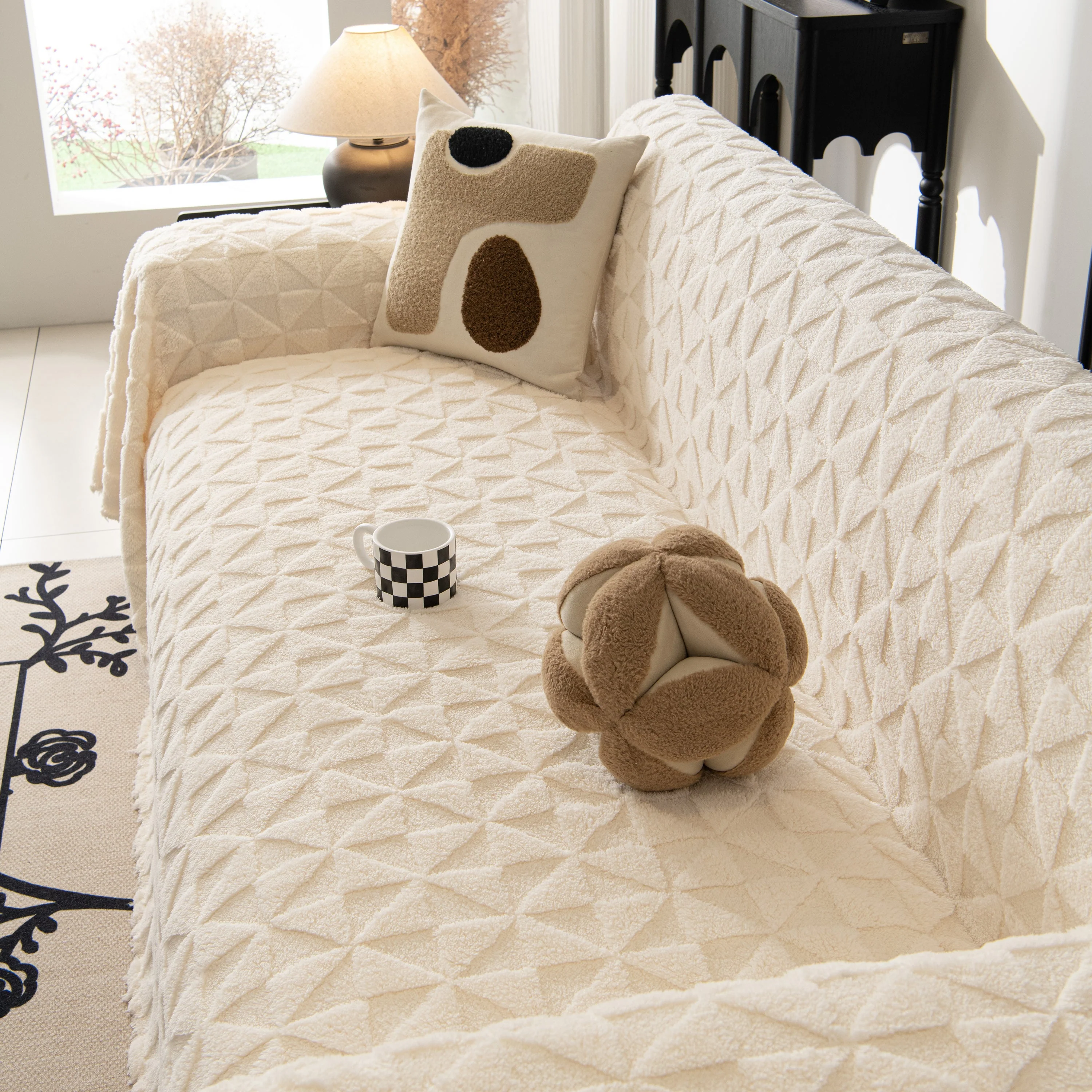Plush Soft Couch Cover for Sofa and Furniture Lightweight Throw Blankets for Sectional Couch - Image 47