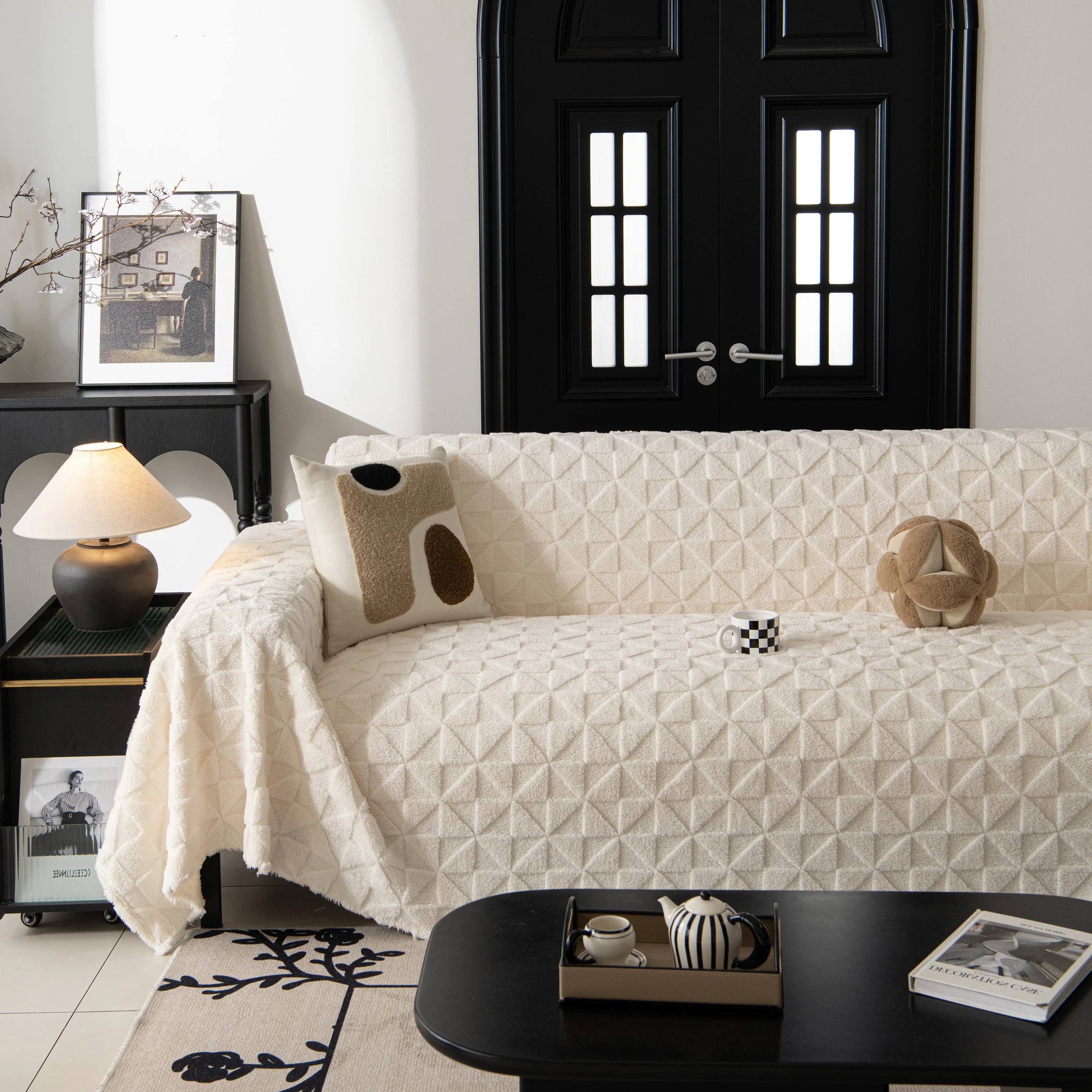 Plush Soft Couch Cover for Sofa and Furniture Lightweight Throw Blankets for Sectional Couch - Image 52