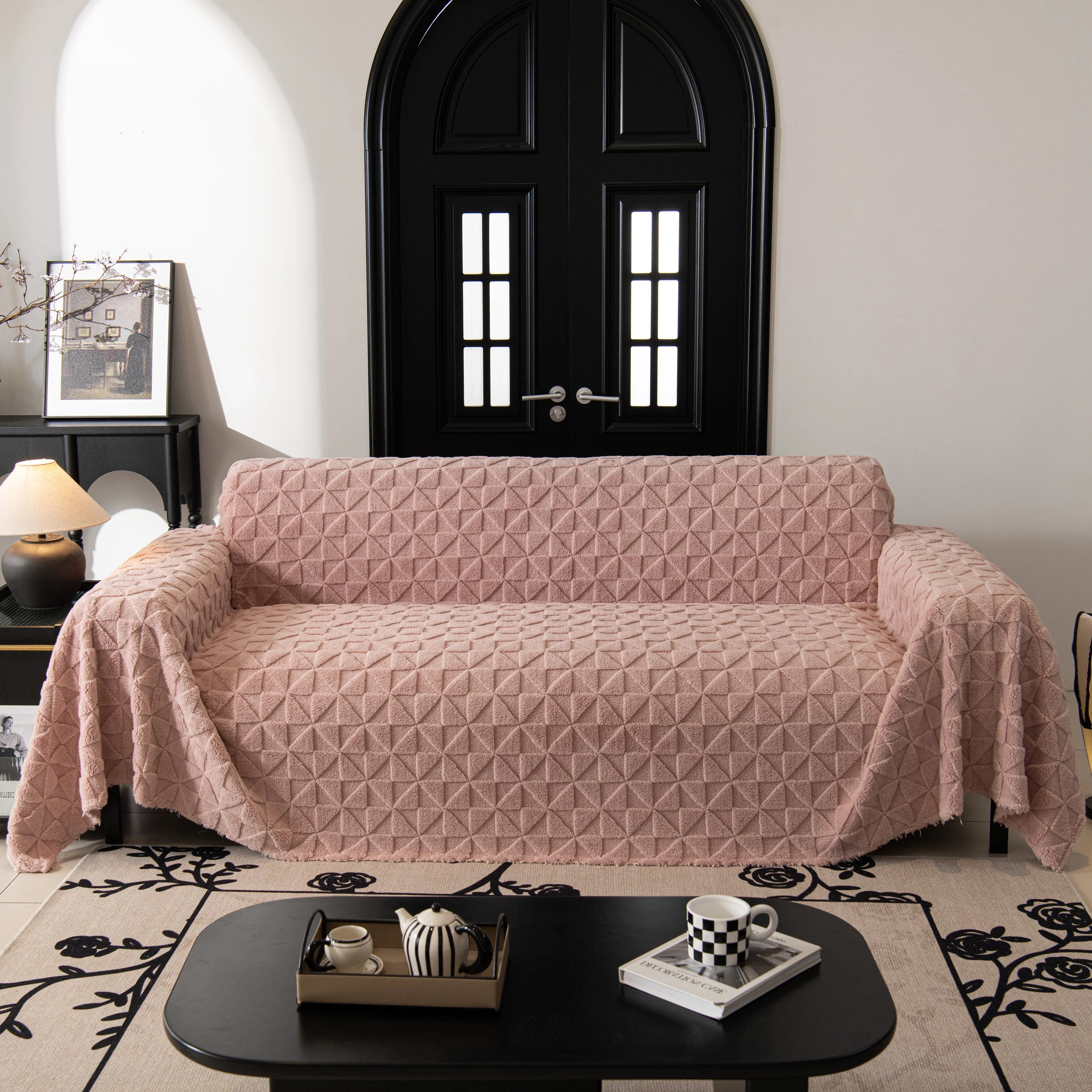 Plush Soft Couch Cover for Sofa and Furniture Lightweight Throw Blankets for Sectional Couch - Image 55