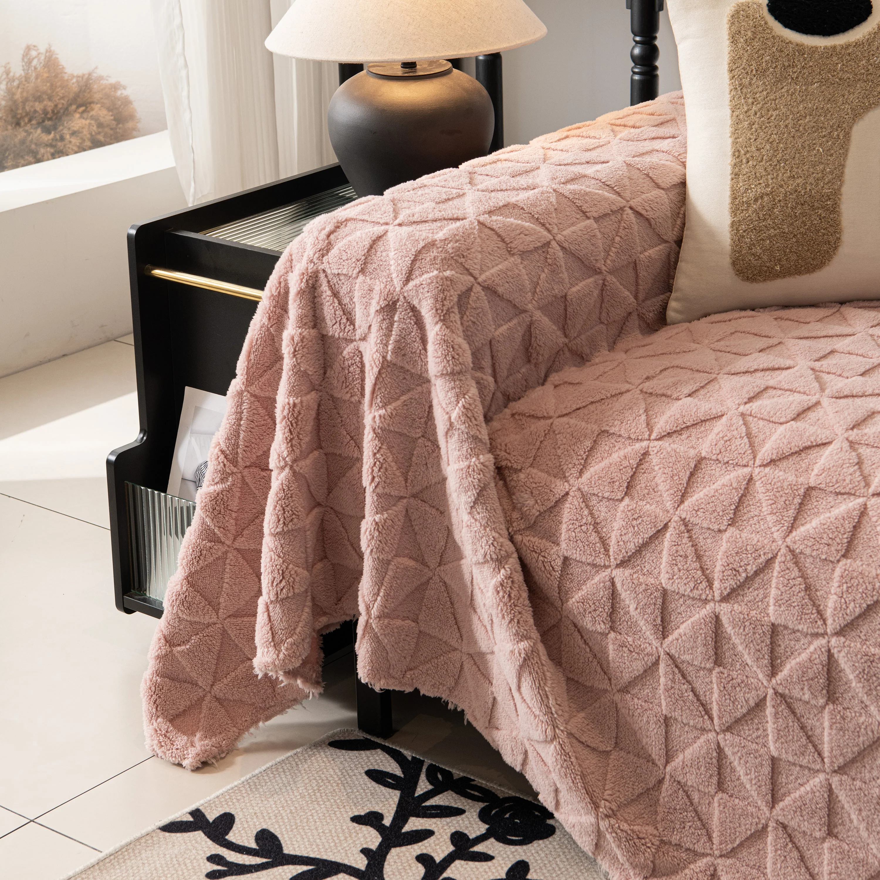 Plush Soft Couch Cover for Sofa and Furniture Lightweight Throw Blankets for Sectional Couch - Image 64