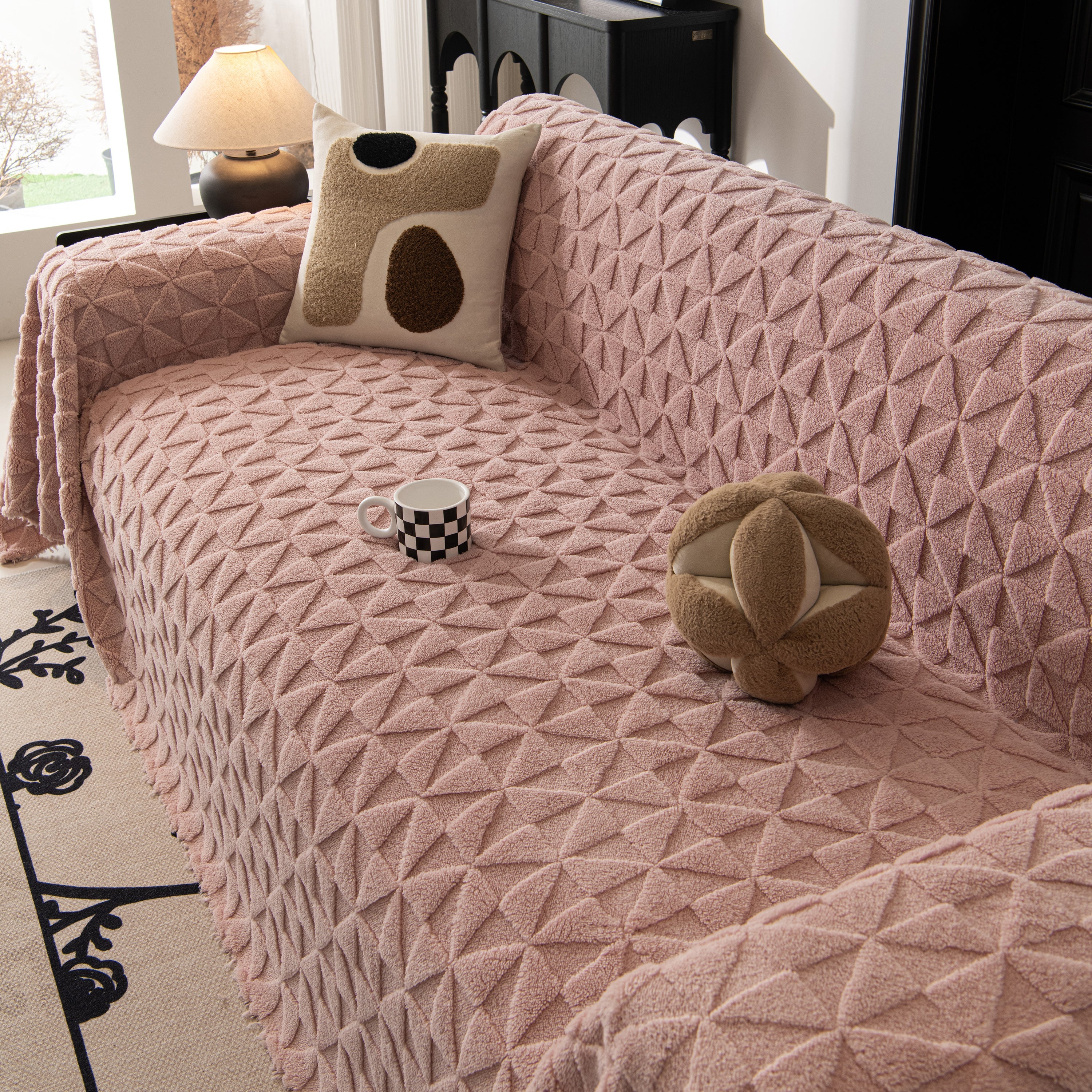 Plush Soft Couch Cover for Sofa and Furniture Lightweight Throw Blankets for Sectional Couch - Image 69