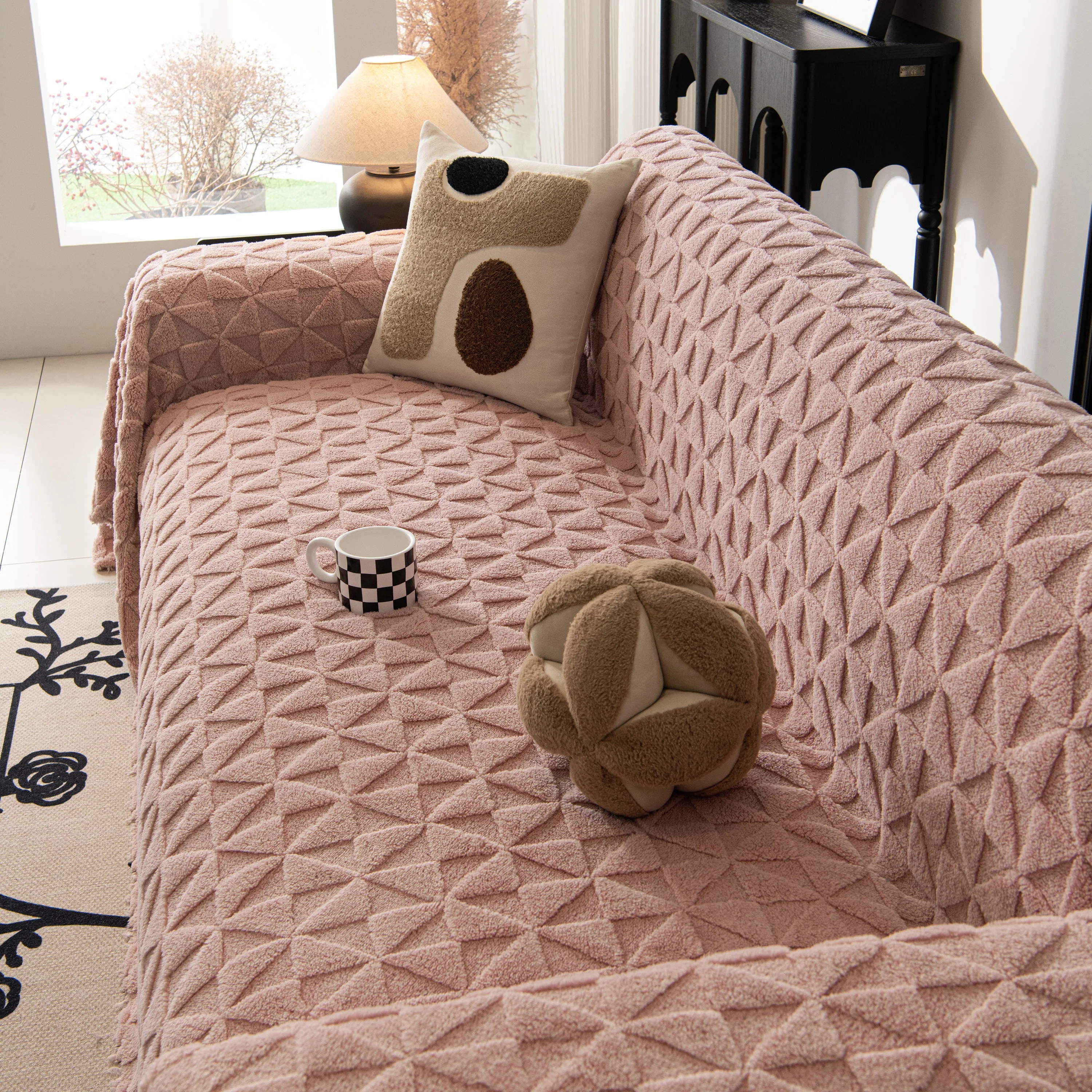 Plush Soft Couch Cover for Sofa and Furniture Lightweight Throw Blankets for Sectional Couch - Image 72