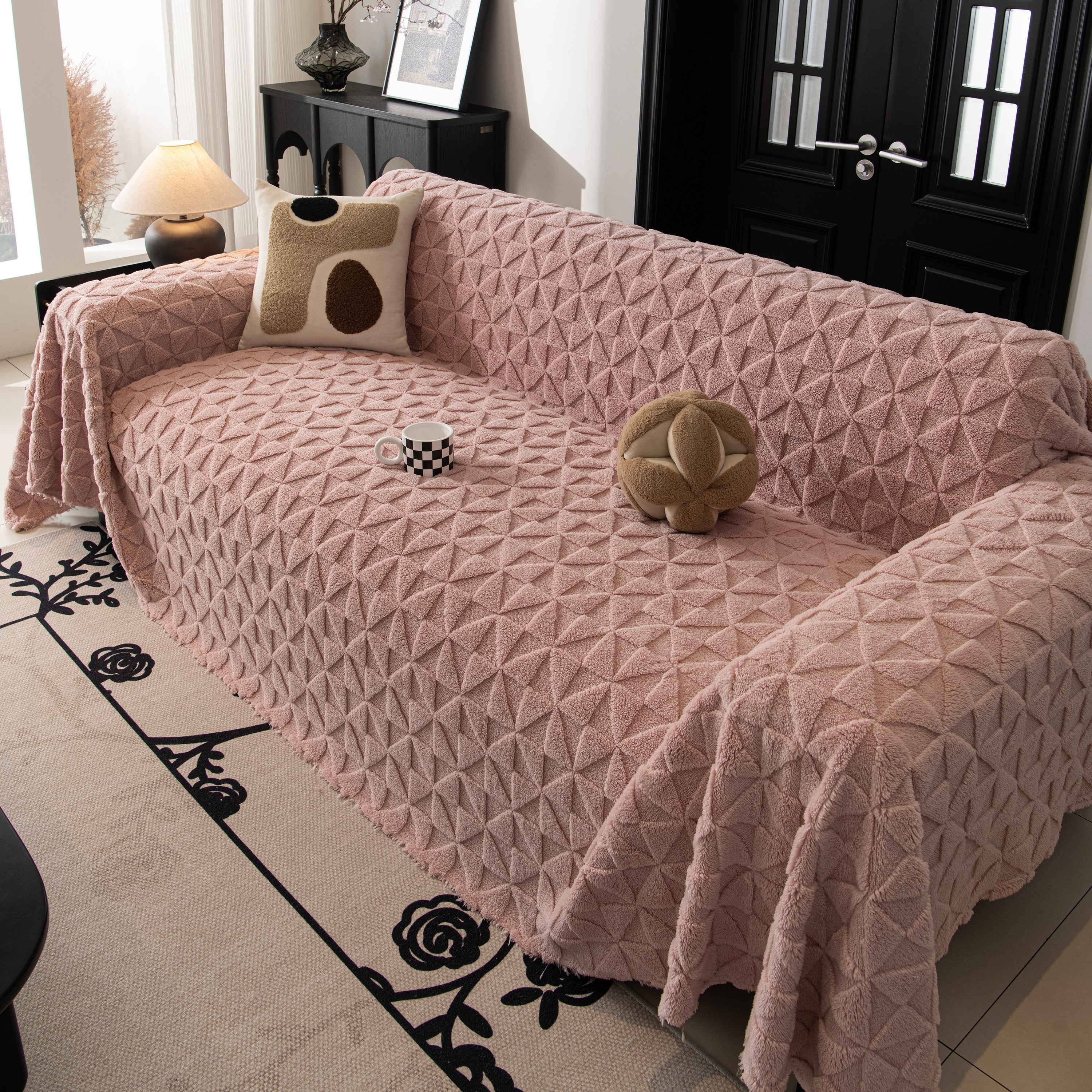 Plush Soft Couch Cover for Sofa and Furniture Lightweight Throw Blankets for Sectional Couch - Image 74