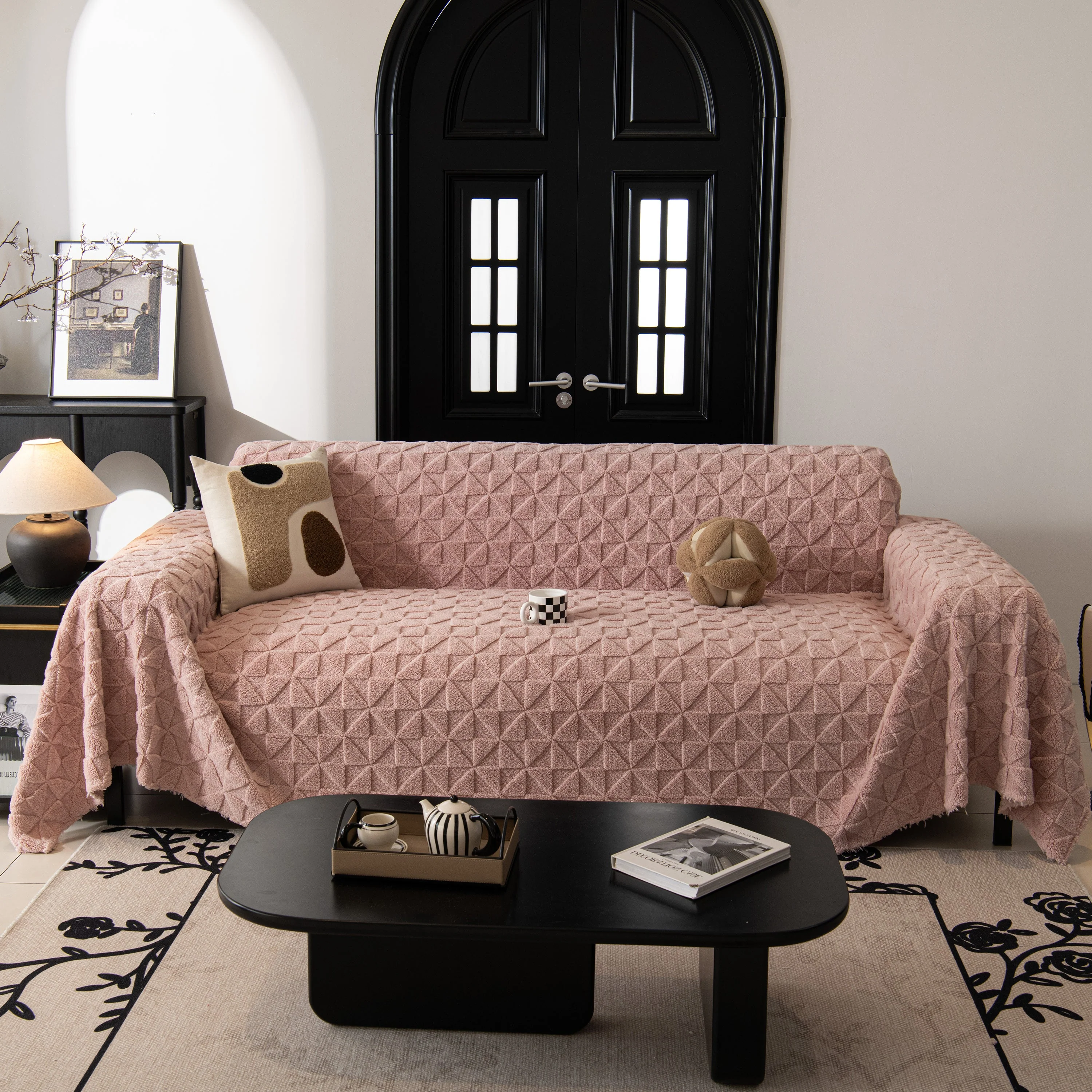 Plush Soft Couch Cover for Sofa and Furniture Lightweight Throw Blankets for Sectional Couch - Image 79