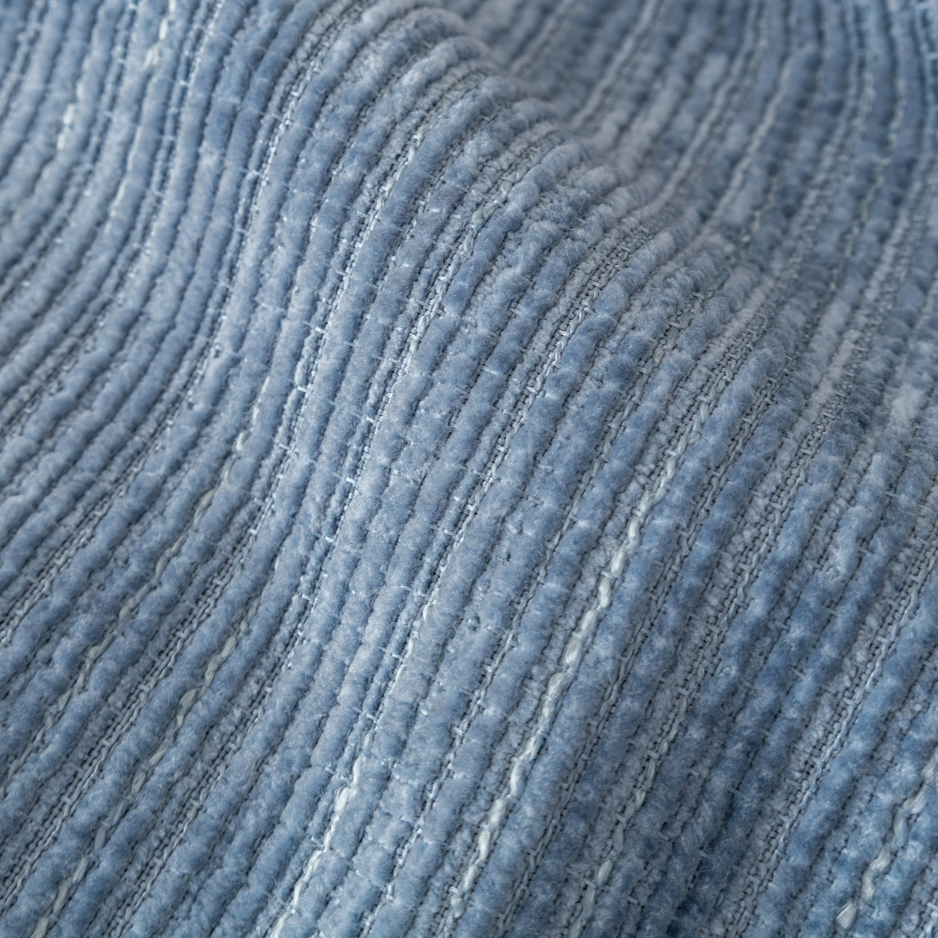 Plush Solid Color Striped L-Shaped Sofa Slipcovers, Washable Non-Slip Textured Furniture Covers - Image 43