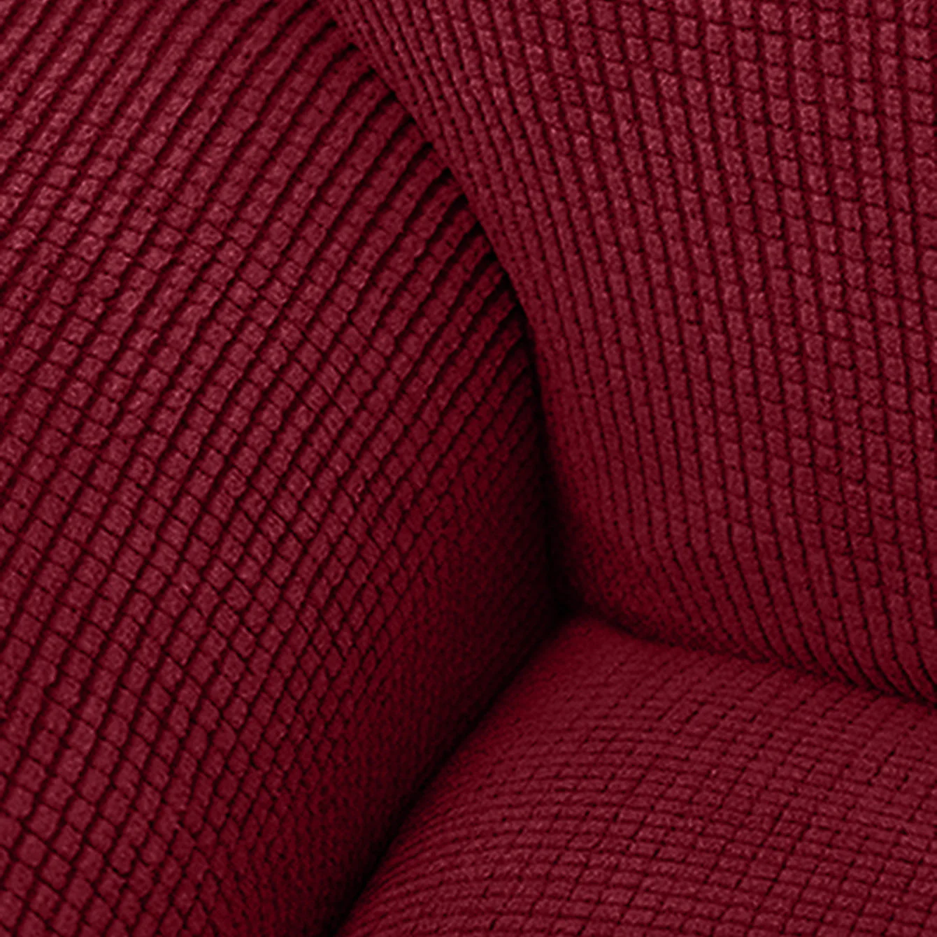 Polar Fleece Recliner Chair Cover, 4-Piece Soft Plush Slipcover with Pocket for Reclining Chairs - Image 7
