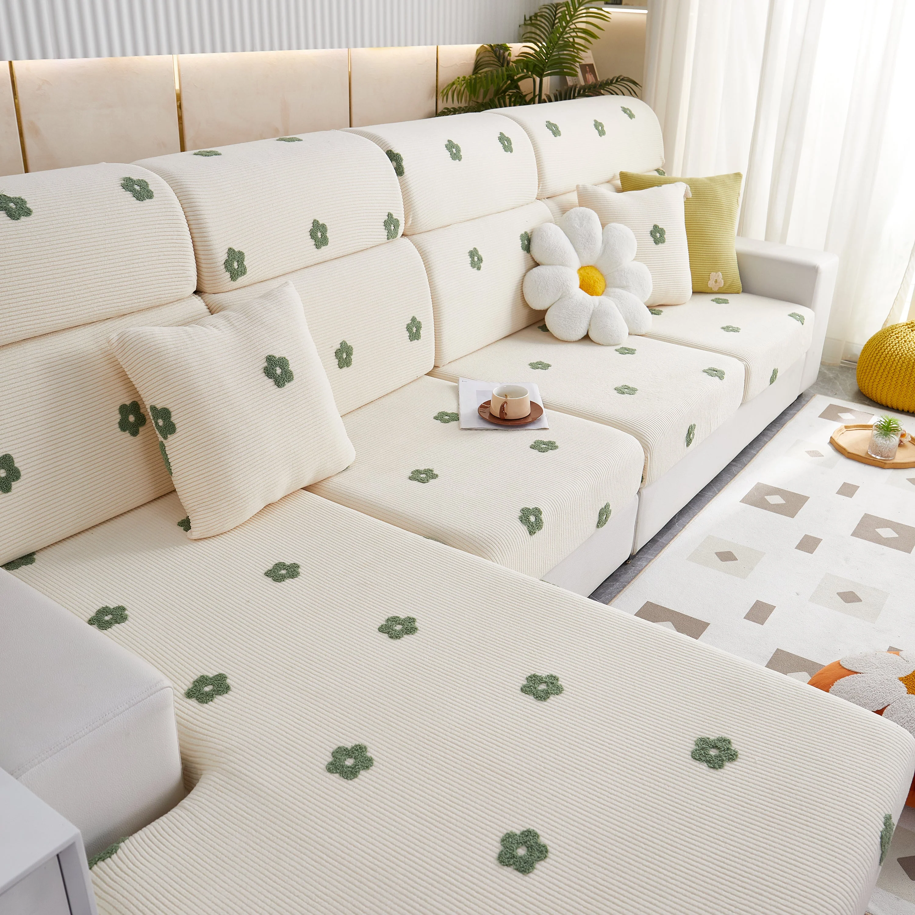 Polar Fleece Sofa Cushion Covers for Sofa 1/2/3/4 Seater, Best Seat Covers for Dogs, Pet Couch Protector - Image 10