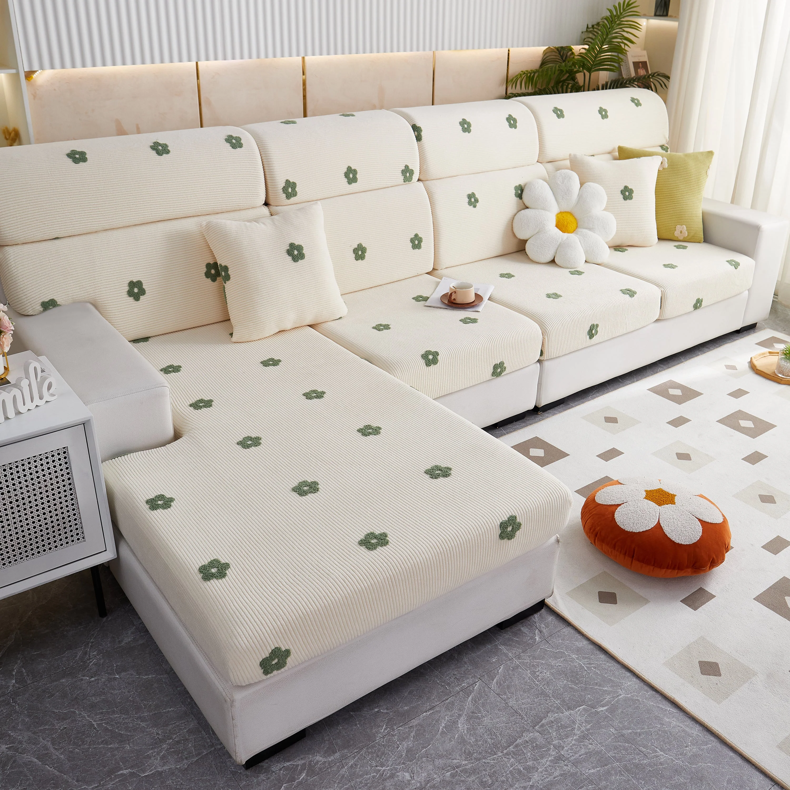 Polar Fleece Sofa Cushion Covers for Sofa 1/2/3/4 Seater, Best Seat Covers for Dogs, Pet Couch Protector - Image 14