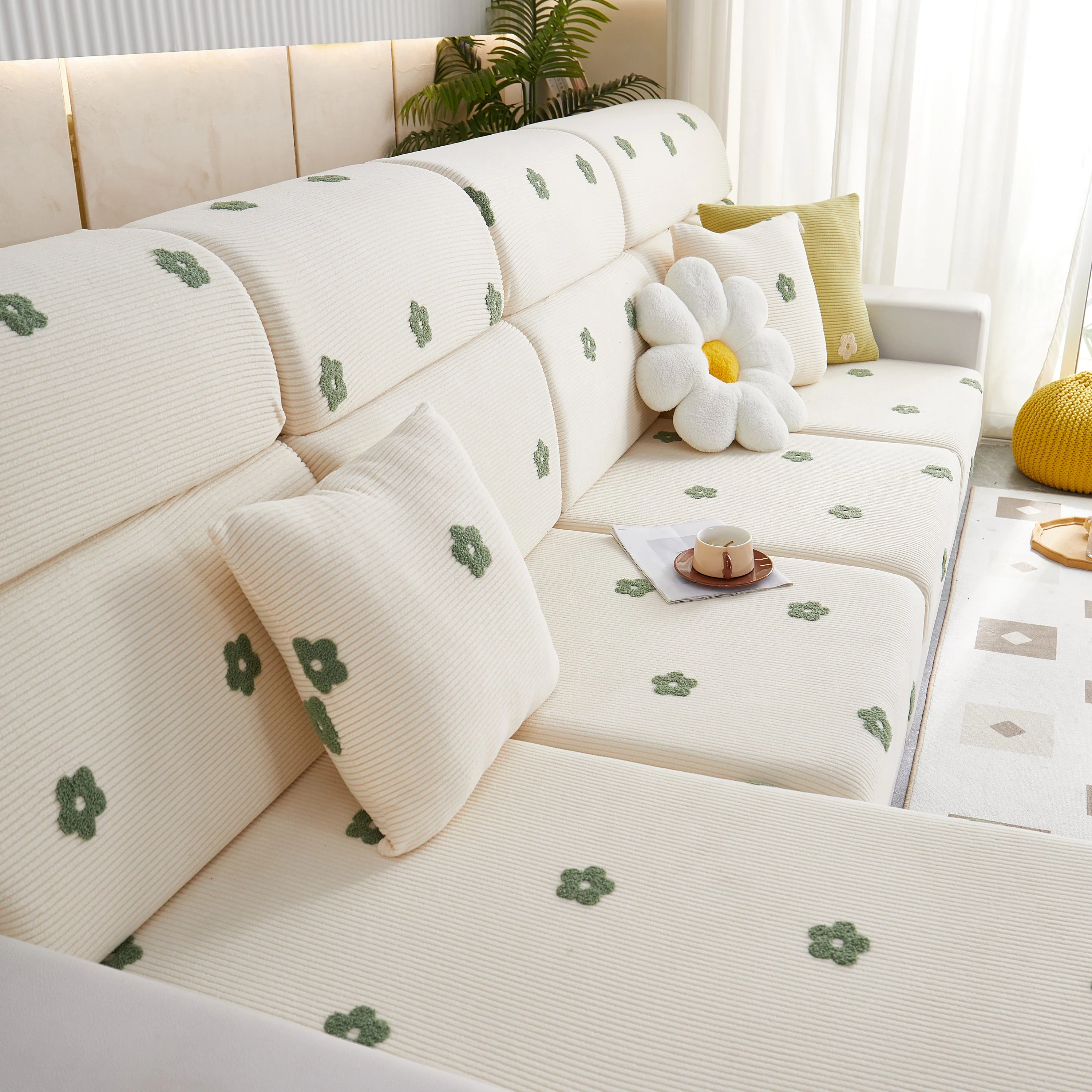 Polar Fleece Sofa Cushion Covers for Sofa 1/2/3/4 Seater, Best Seat Covers for Dogs, Pet Couch Protector - Image 17