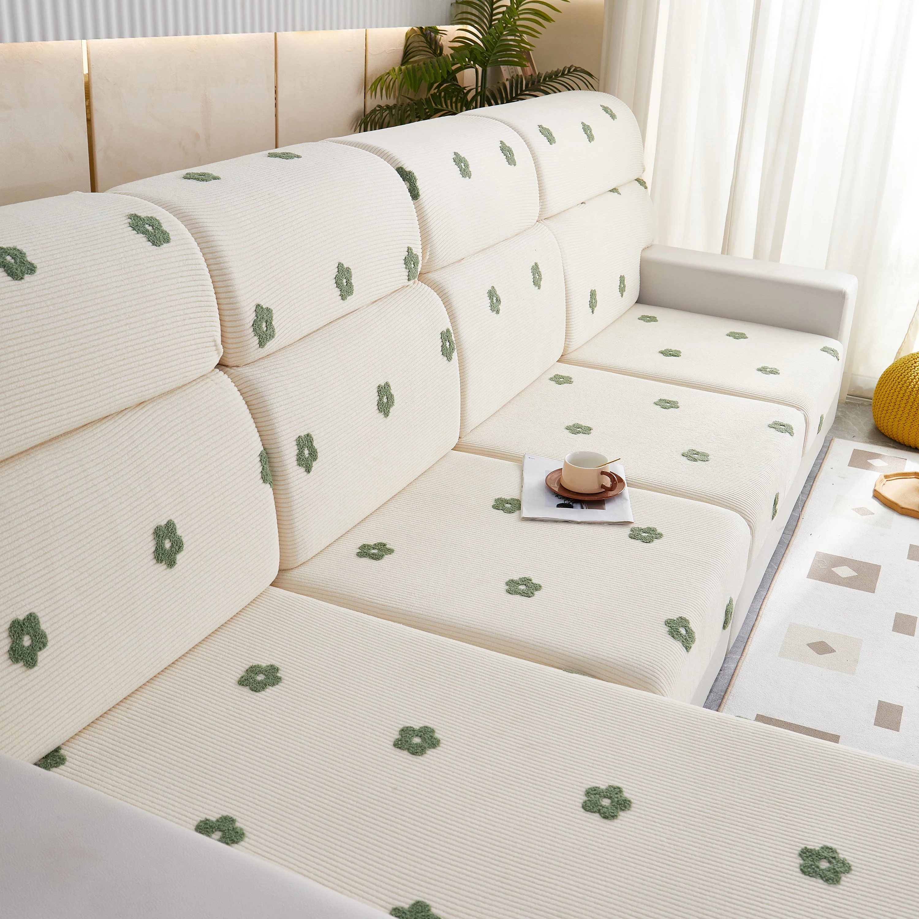 Polar Fleece Sofa Cushion Covers for Sofa 1/2/3/4 Seater, Best Seat Covers for Dogs, Pet Couch Protector - Image 21