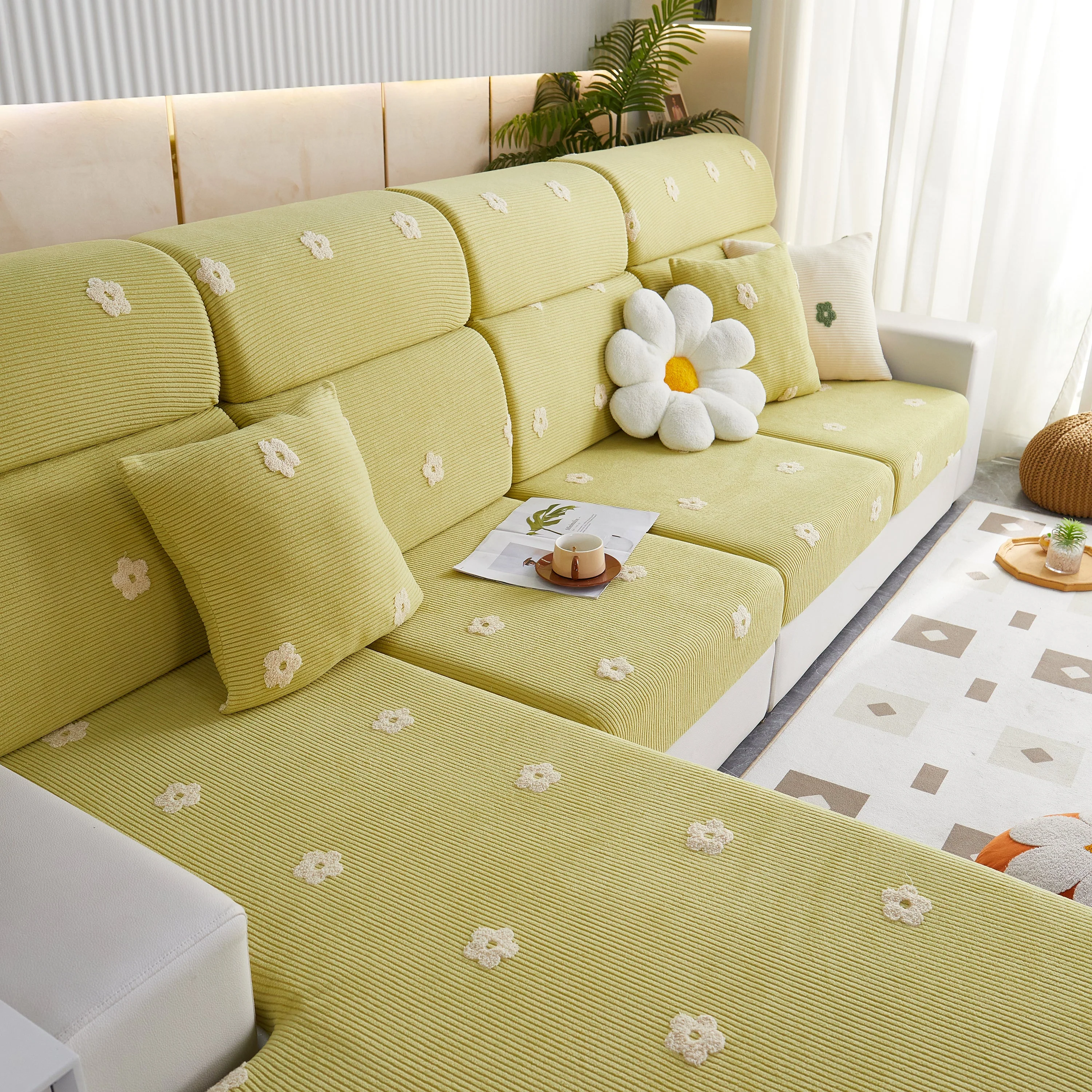 Polar Fleece Sofa Cushion Covers for Sofa 1/2/3/4 Seater, Best Seat Covers for Dogs, Pet Couch Protector - Image 30