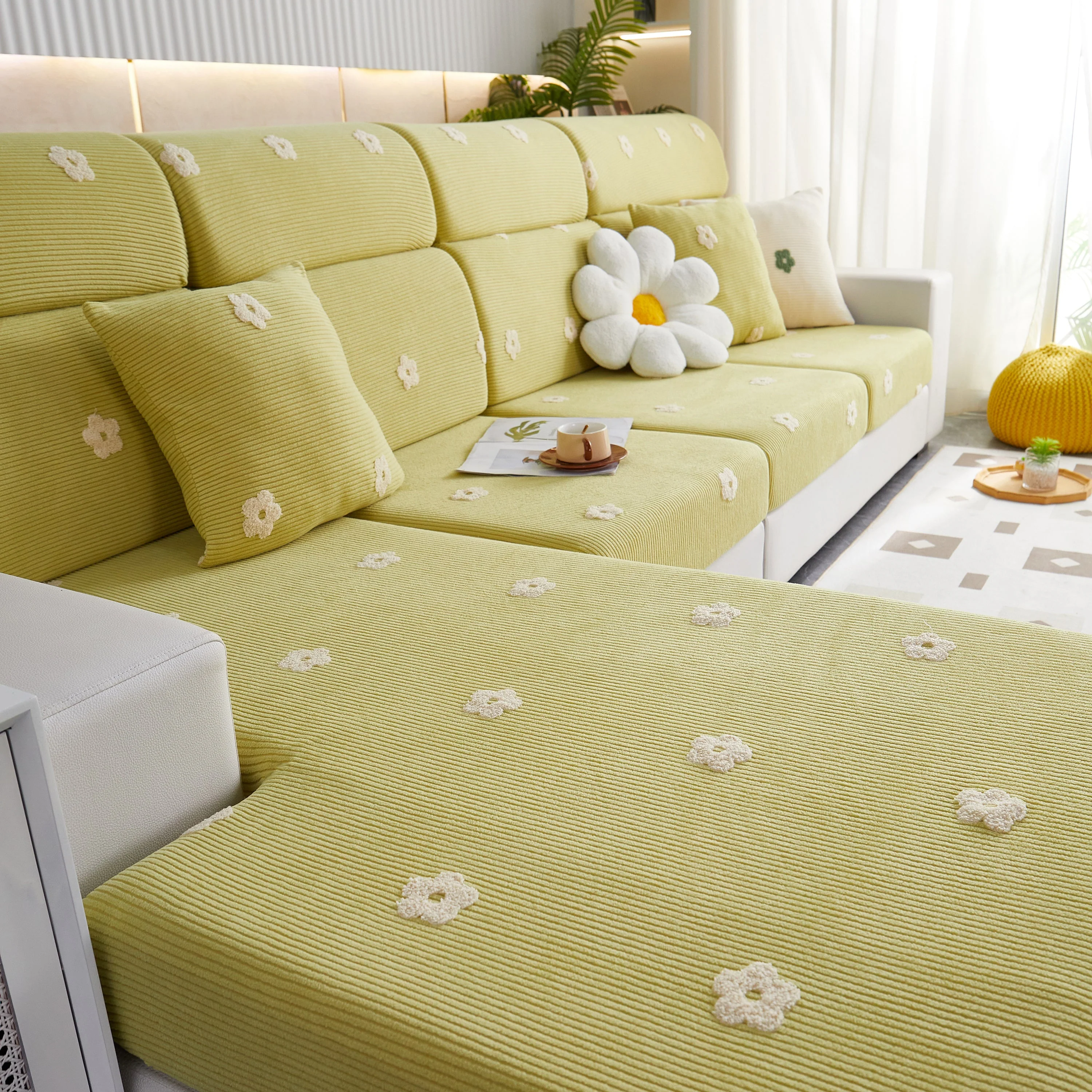 Polar Fleece Sofa Cushion Covers for Sofa 1/2/3/4 Seater, Best Seat Covers for Dogs, Pet Couch Protector - Image 32