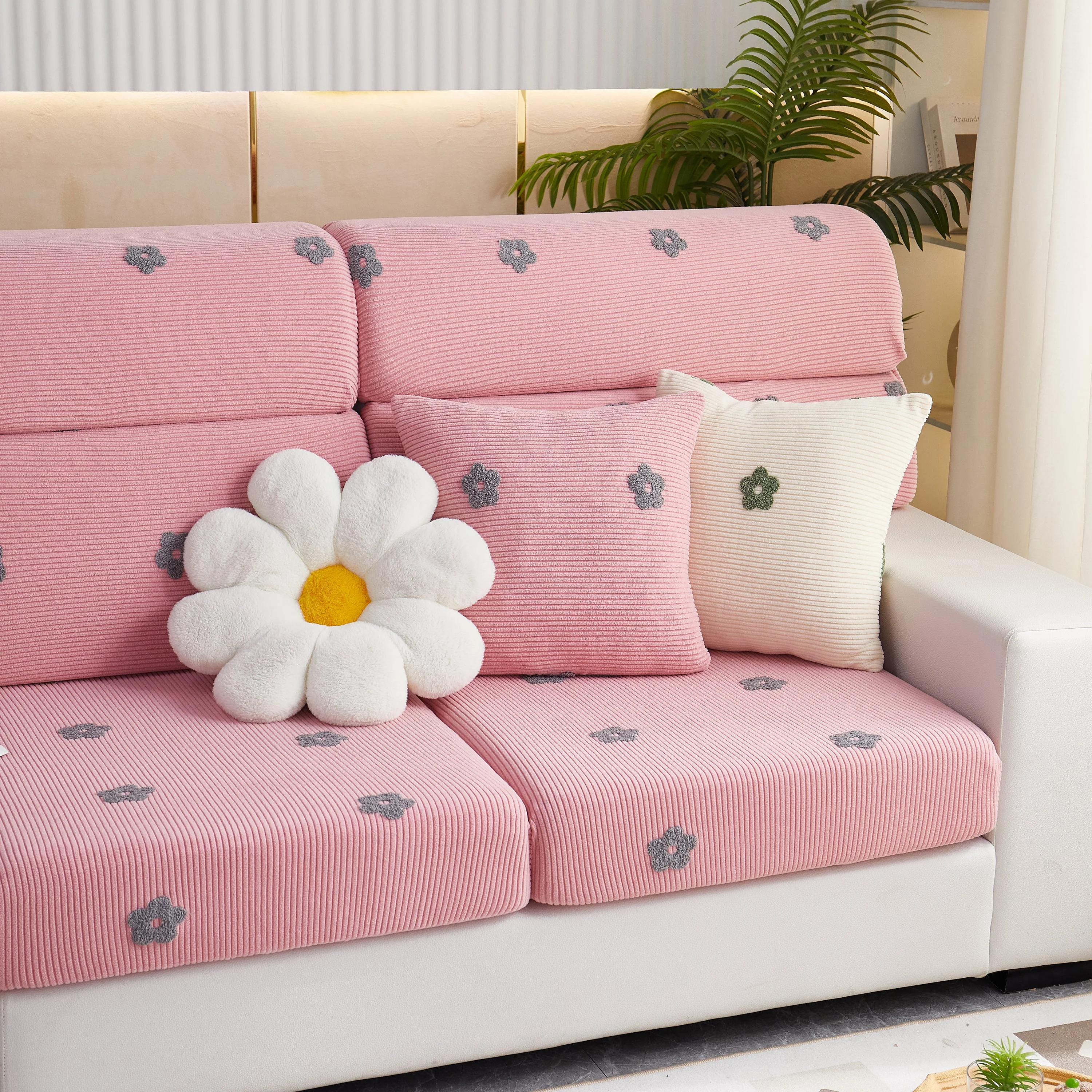 Polar Fleece Sofa Cushion Covers for Sofa 1/2/3/4 Seater, Best Seat Covers for Dogs, Pet Couch Protector - Image 50
