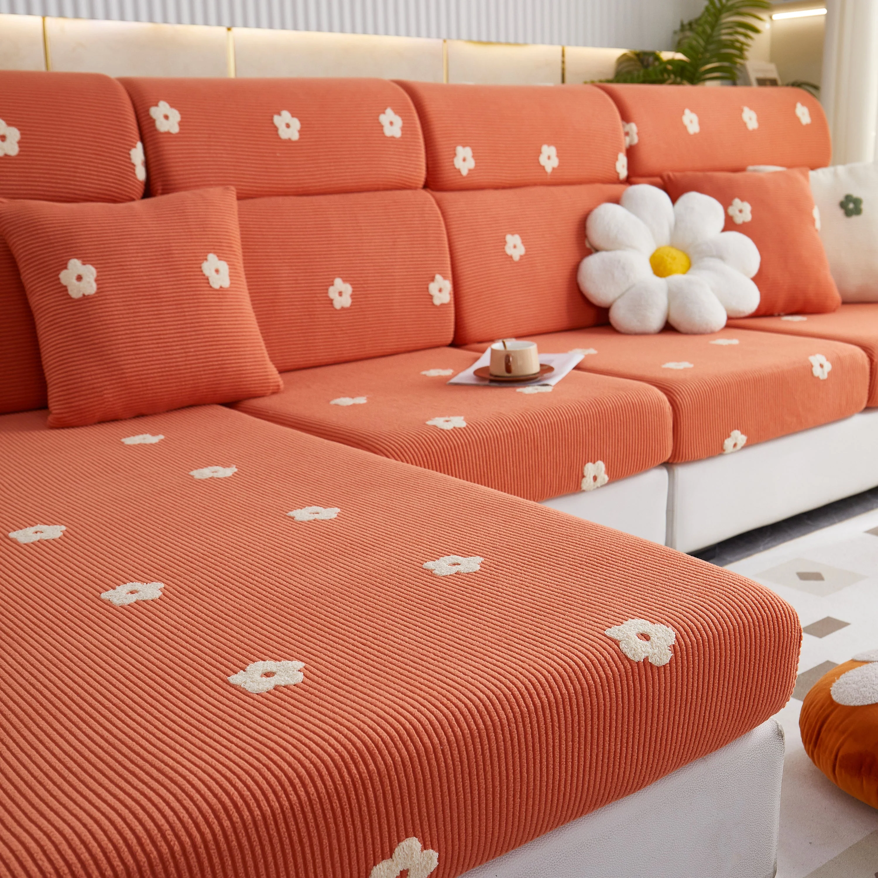 Polar Fleece Sofa Cushion Covers for Sofa 1/2/3/4 Seater, Best Seat Covers for Dogs, Pet Couch Protector - Image 78