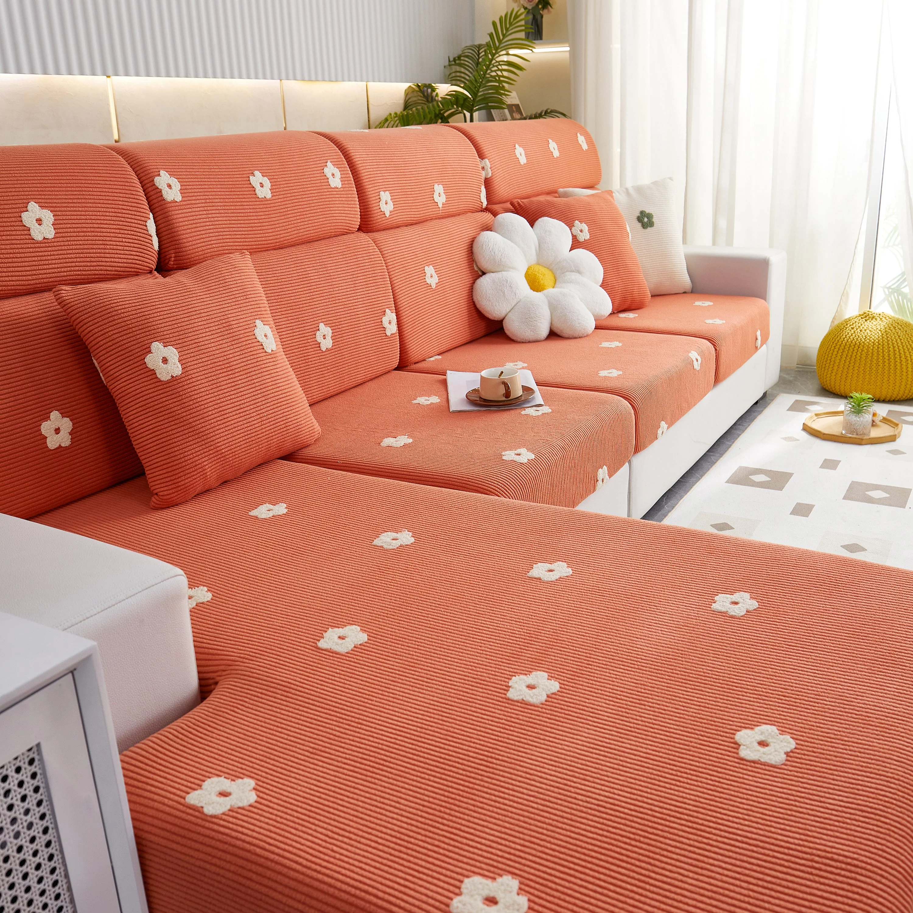 Polar Fleece Sofa Cushion Covers for Sofa 1/2/3/4 Seater, Best Seat Covers for Dogs, Pet Couch Protector - Image 83
