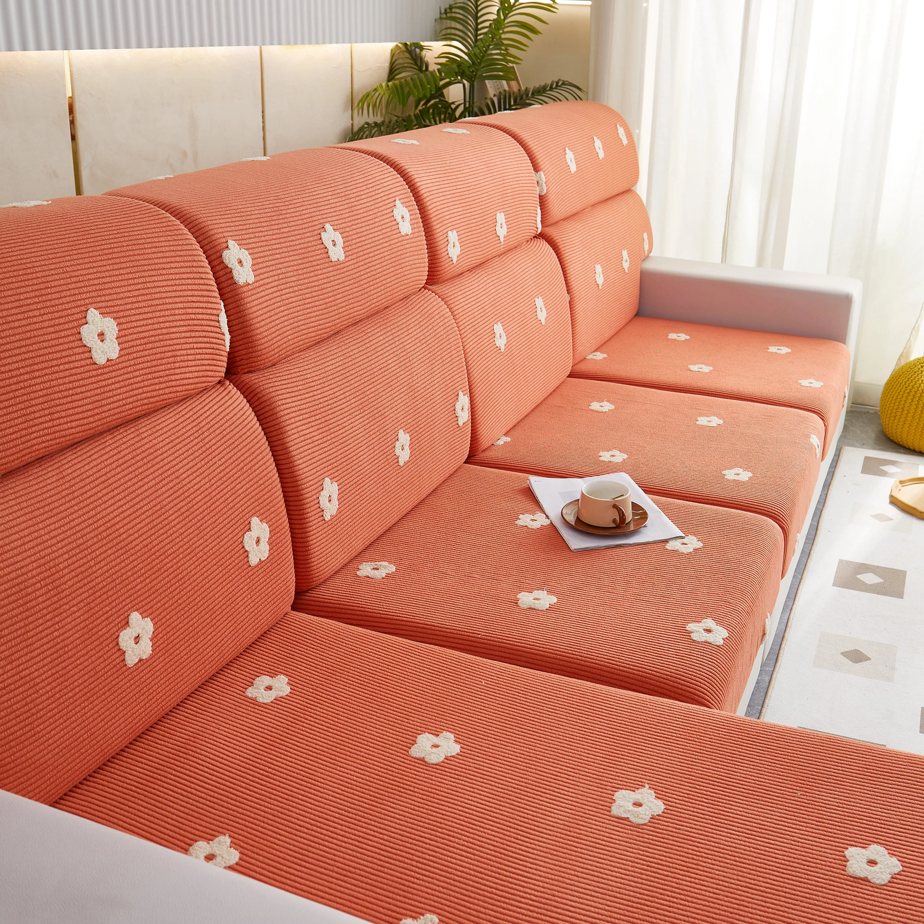 Polar Fleece Sofa Cushion Covers for Sofa 1/2/3/4 Seater, Best Seat Covers for Dogs, Pet Couch Protector - Image 93
