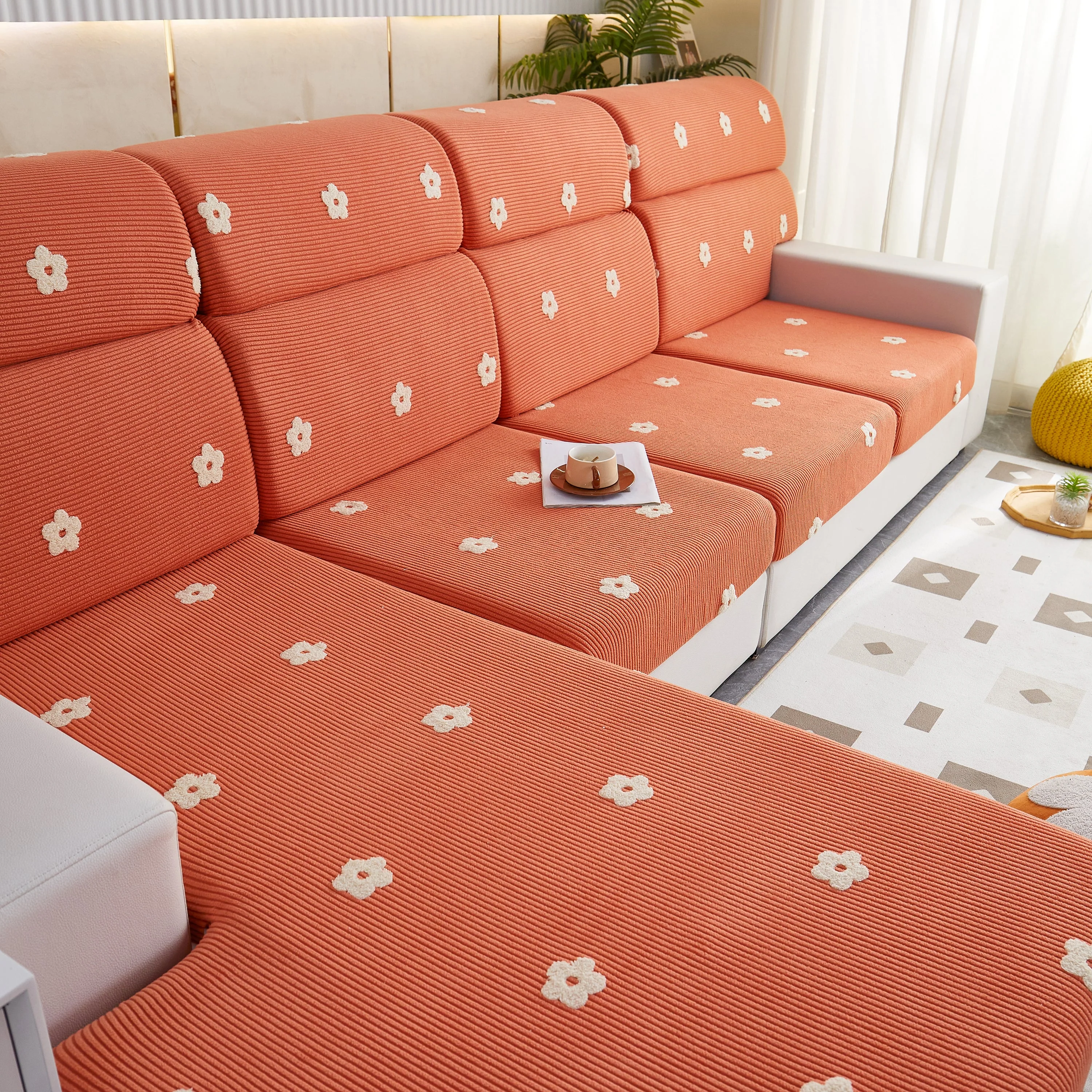 Polar Fleece Sofa Cushion Covers for Sofa 1/2/3/4 Seater, Best Seat Covers for Dogs, Pet Couch Protector - Image 95