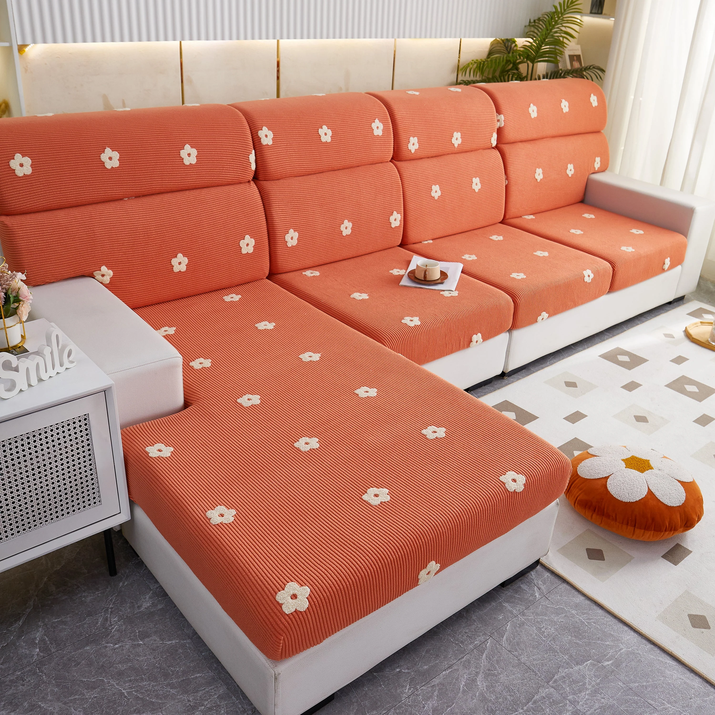 Polar Fleece Sofa Cushion Covers for Sofa 1/2/3/4 Seater, Best Seat Covers for Dogs, Pet Couch Protector - Image 96