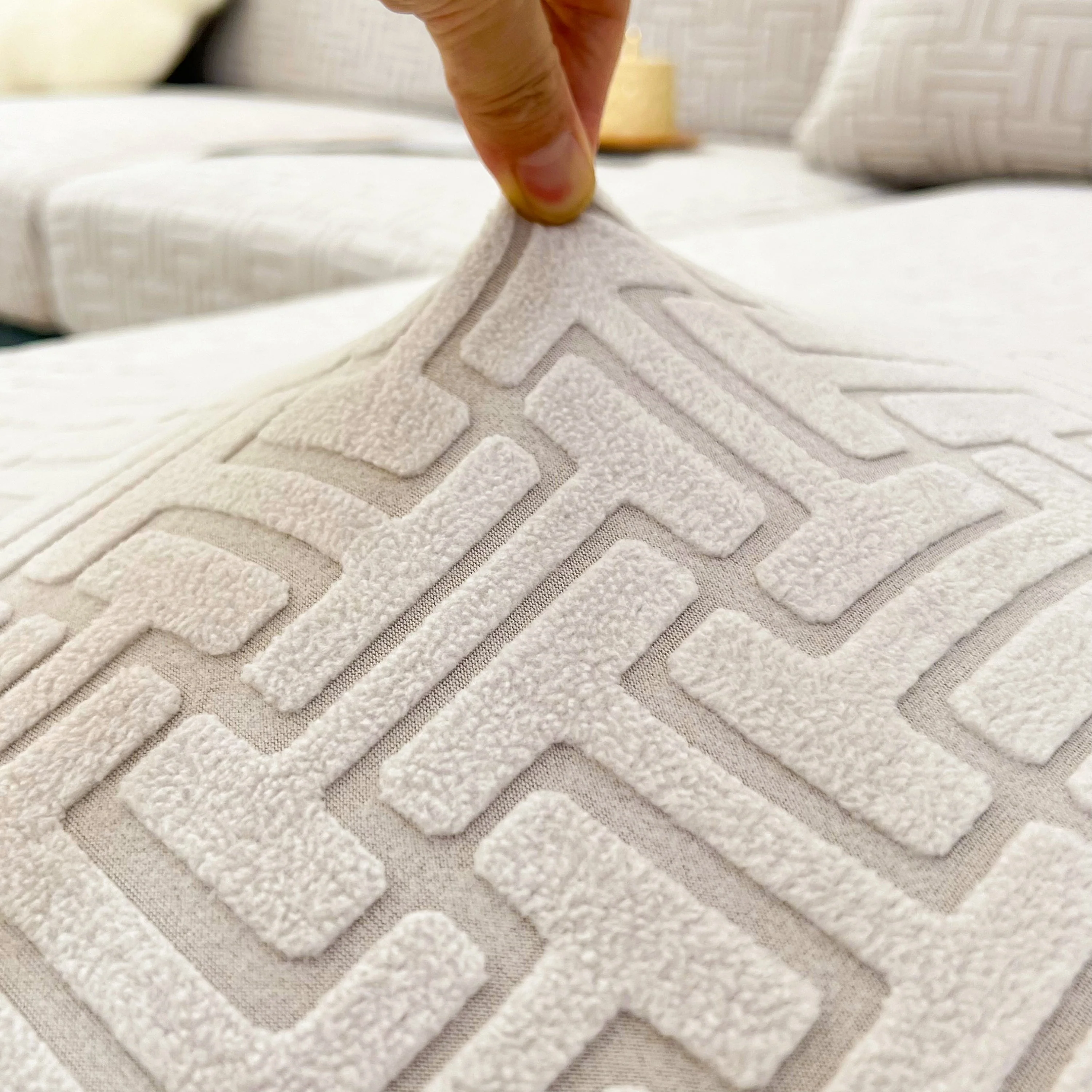 Polar Fleece Stretch Seat Cushion Covers, Couch Cushion Covers Slipcover, Sofa Cushion Protector Covers - Image 131