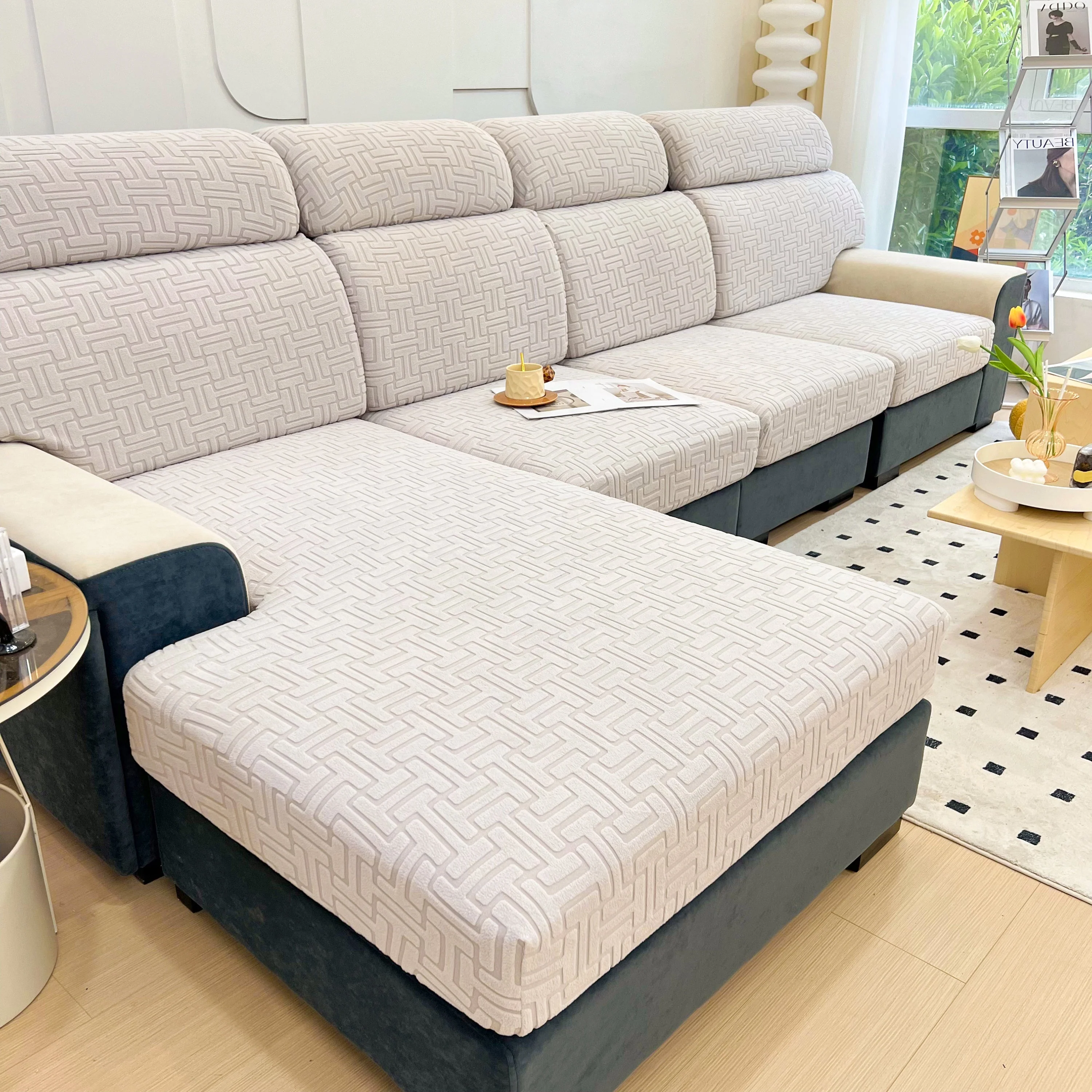 Polar Fleece Stretch Seat Cushion Covers, Couch Cushion Covers Slipcover, Sofa Cushion Protector Covers - Image 133