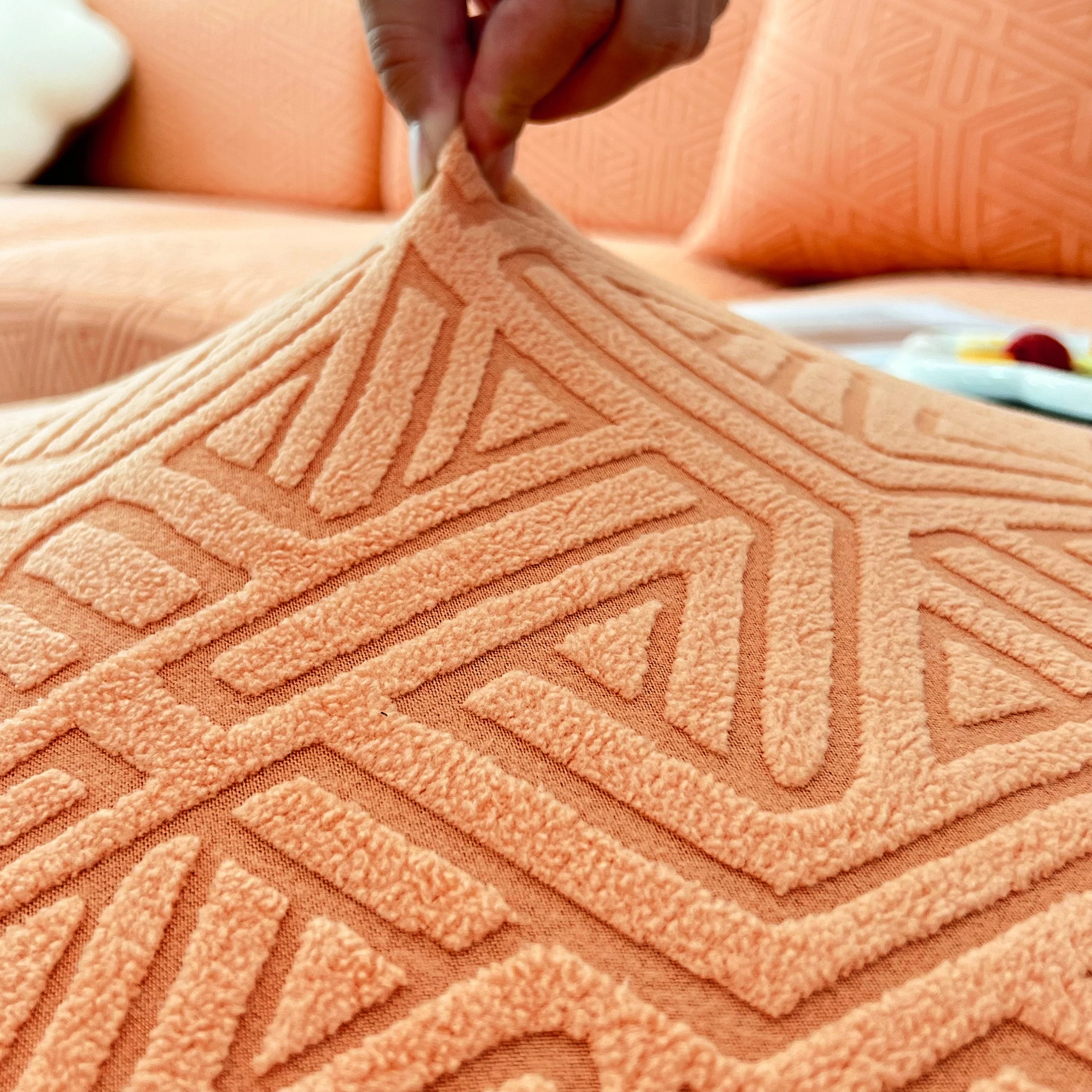 Polar Fleece Stretch Seat Cushion Covers, Sofa Seat Cushion Covers, Couch Cushion Protector Covers - Image 89