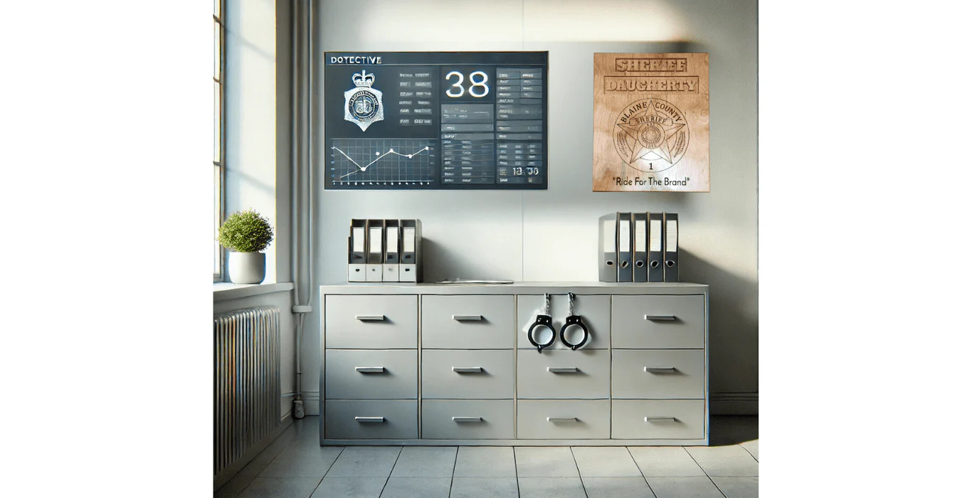 Police badge wall decoration - Image 3