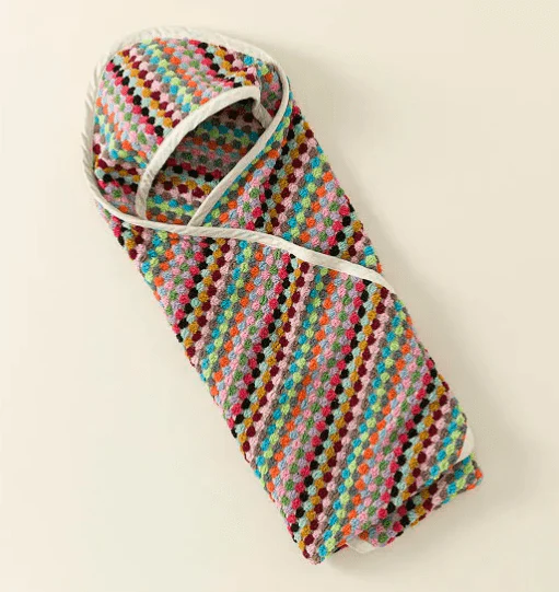 Pom Pom Baby Swaddle Blanket - Image 2
