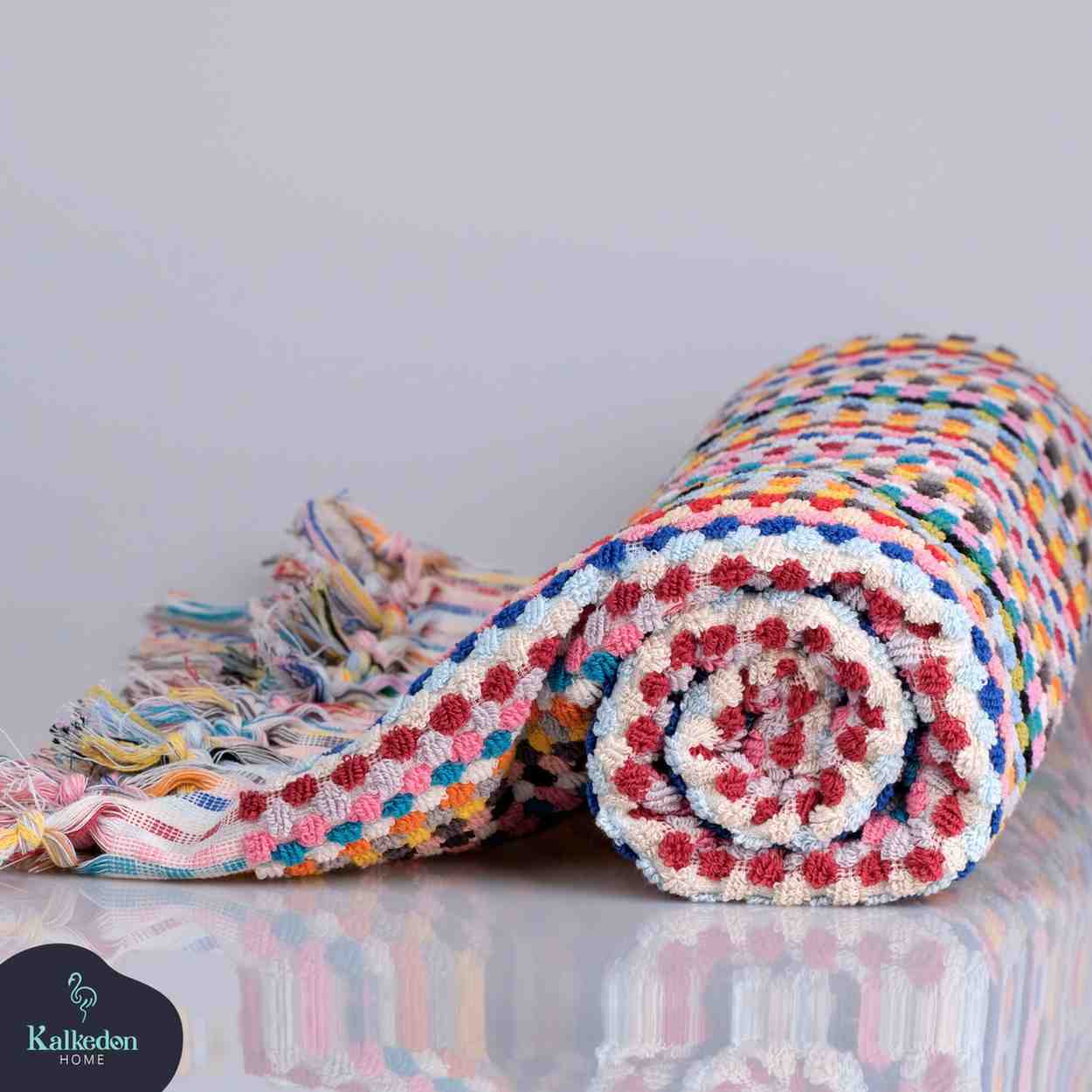 Pom Pom Bath Towel - Image 18