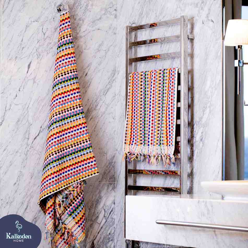 Pom Pom Bath Towel - Image 19