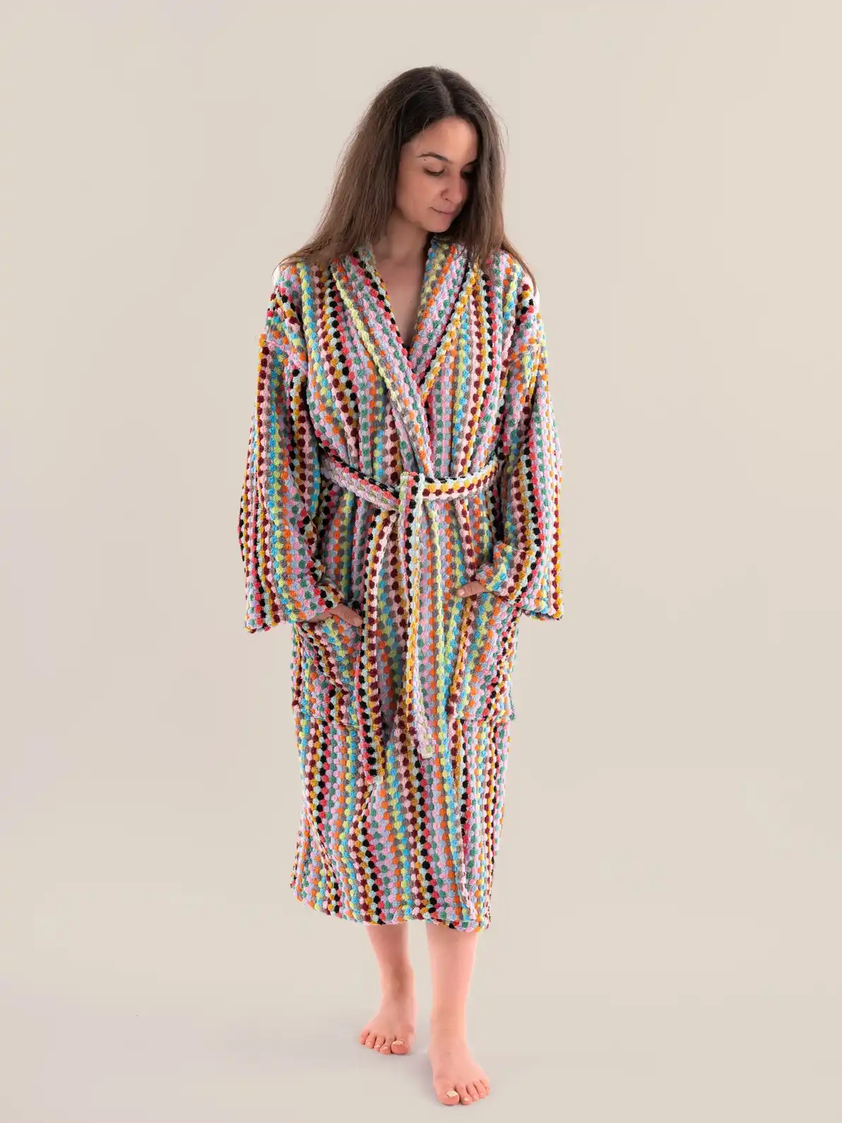 Pom Pom Bathrobe - Image 8