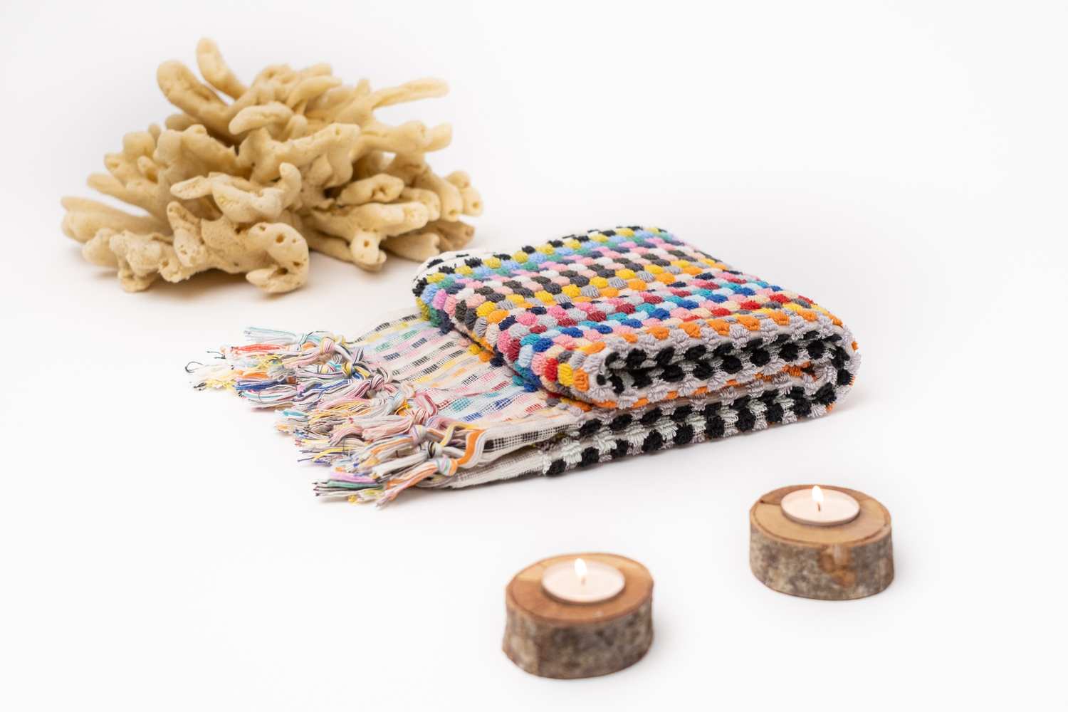 Pom Pom Hand Towel - Image 22