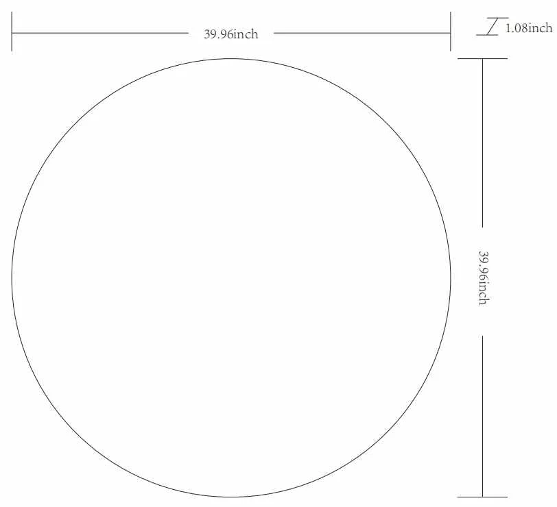 Pontalina Round Gold Mirror - Image 14