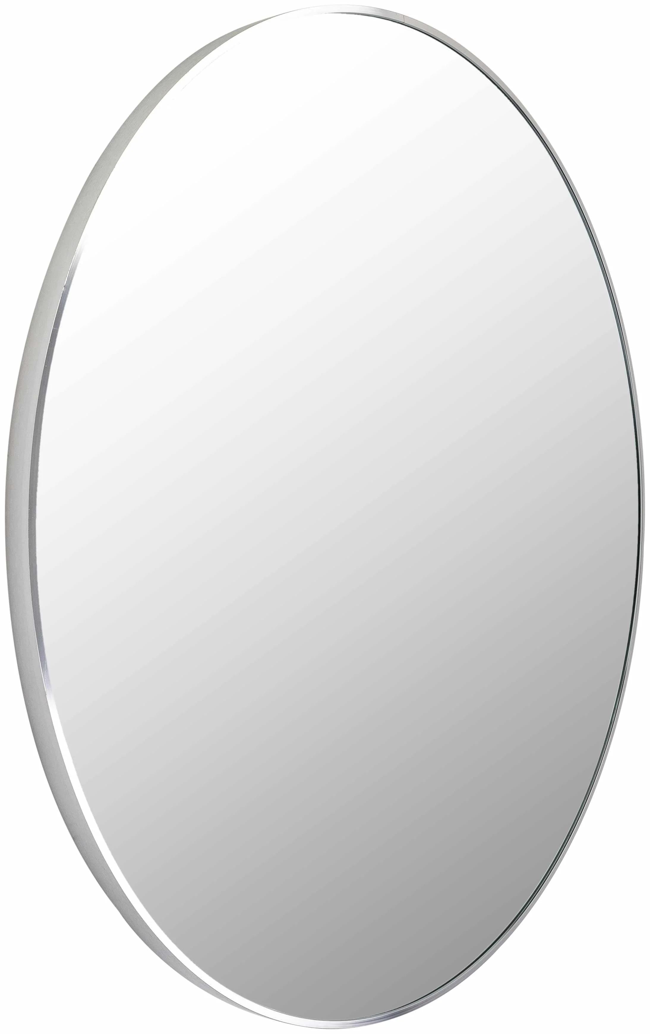 Pontalina Round Silver Gray Mirror - Image 3