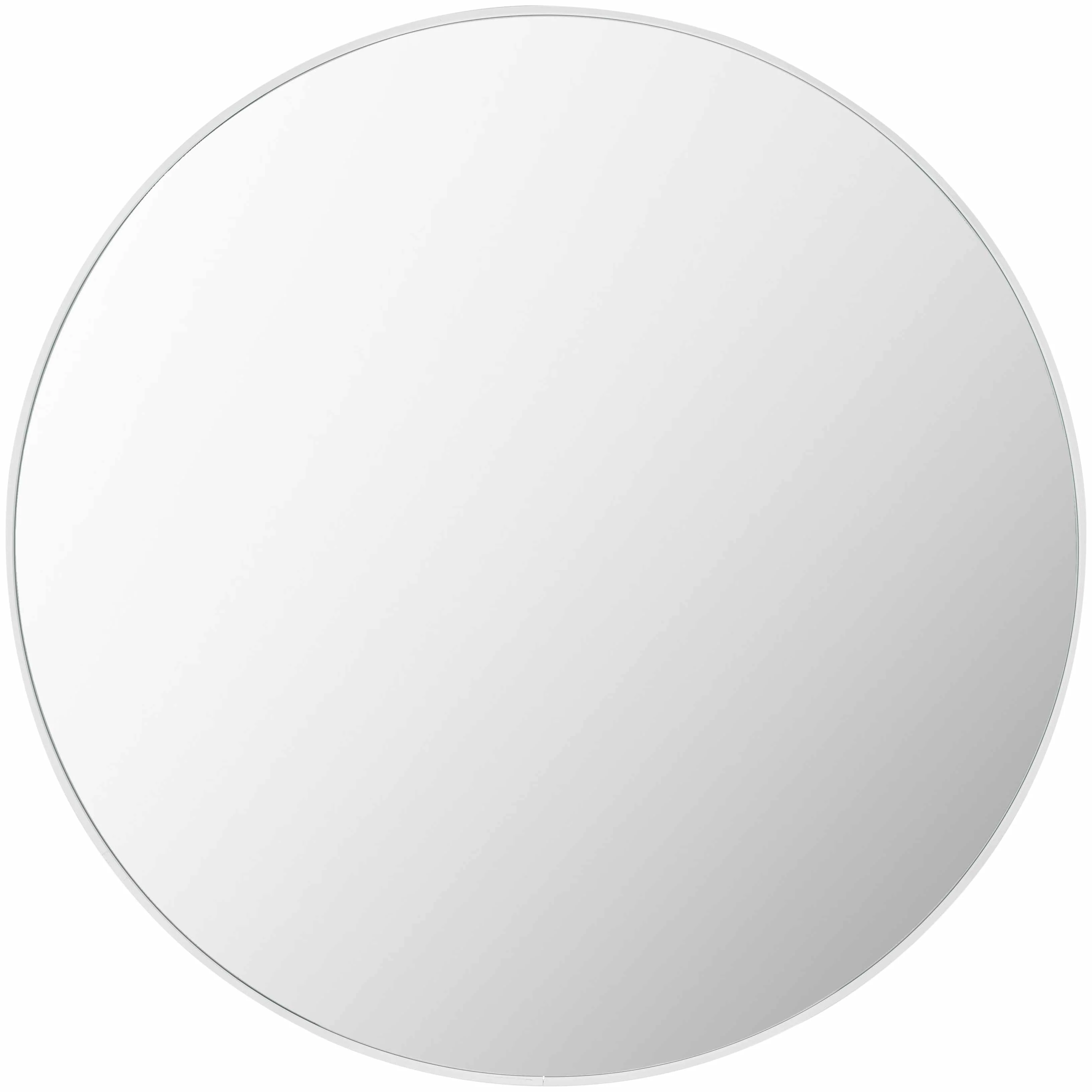 Pontalina Round White Mirror - Image 3