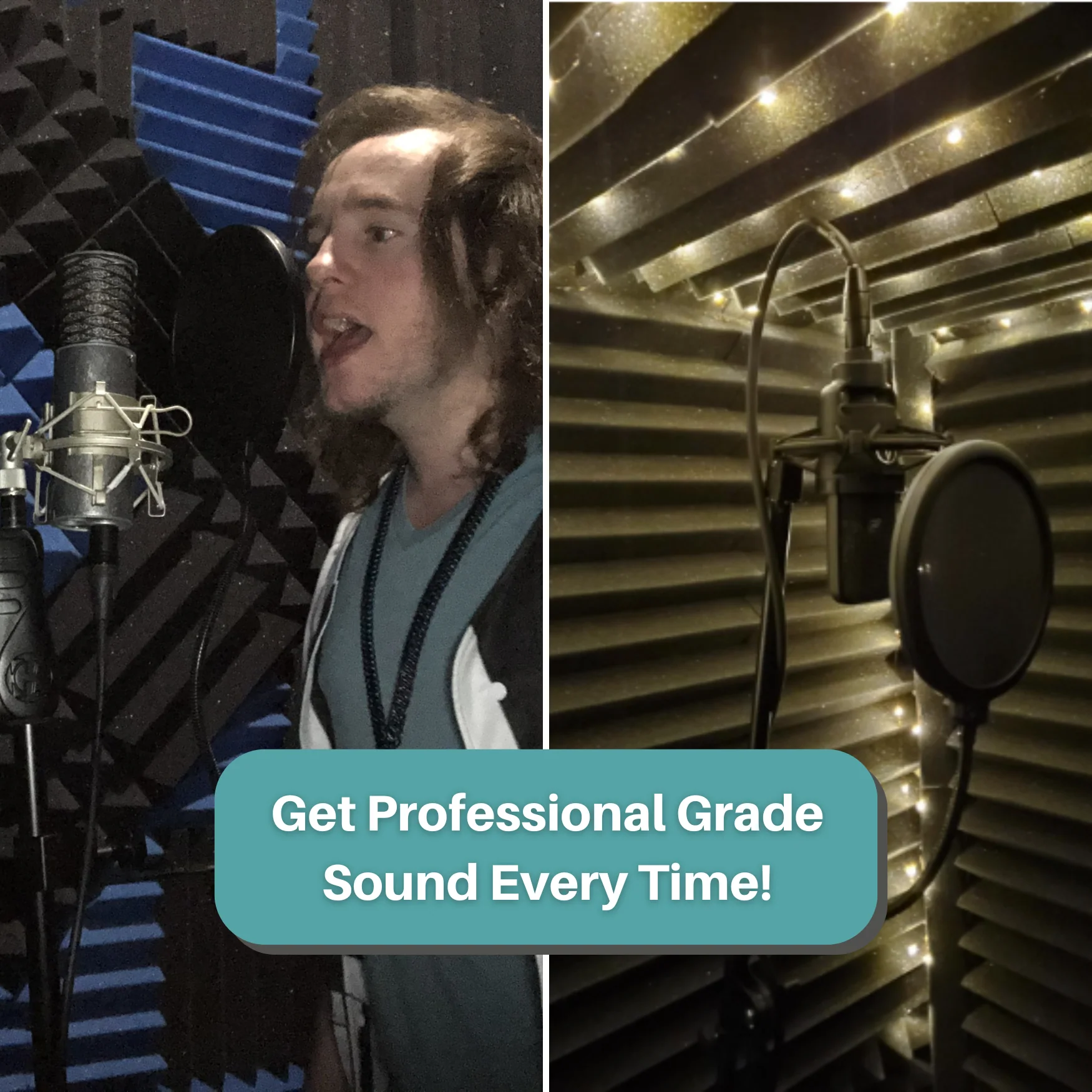 Pop Filter for Microphone | Reduce Plosives & Improve Clarity - Image 3