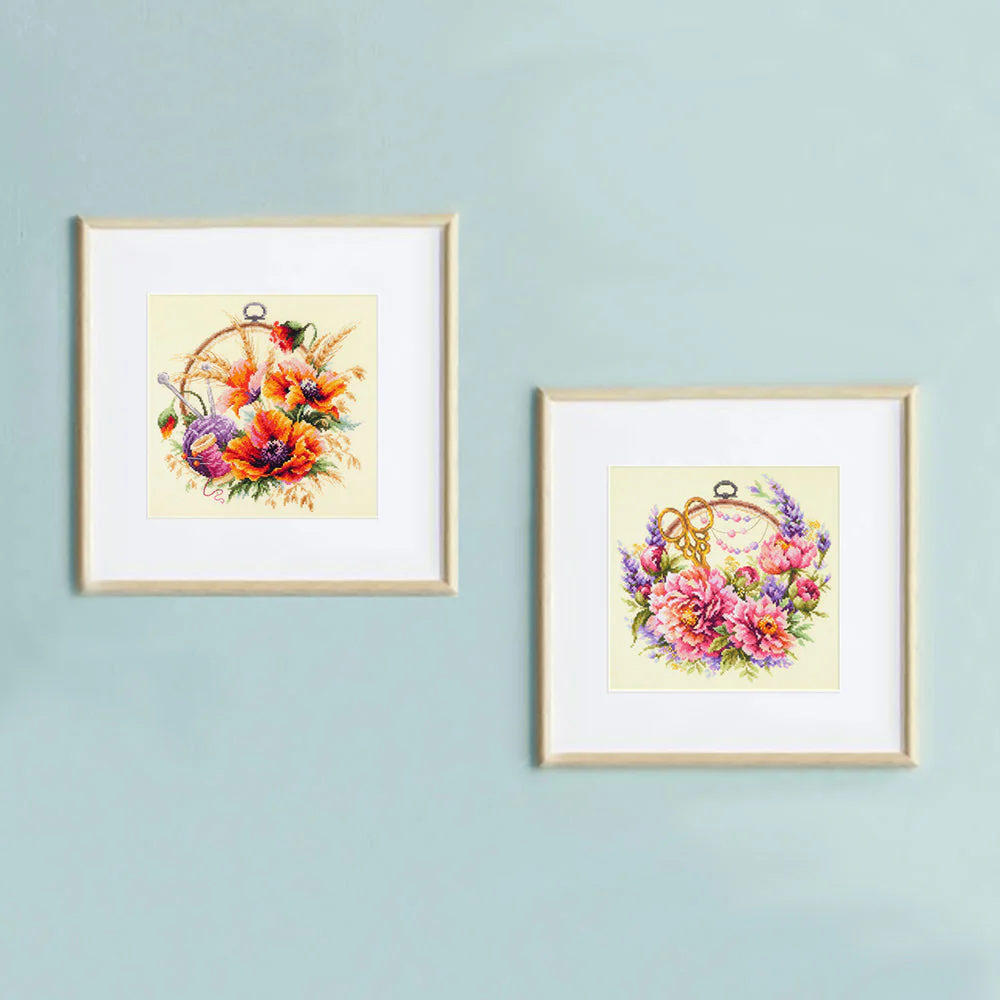 Poppies for Needlewoman 100-123 Counted Cross-Stitch Kit - Image 7