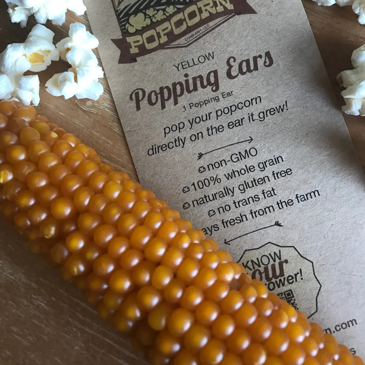 Popping Ear | Yellow Un-Popped Popcorn | Pack of 6 | Non-GMO | Free Day Popcorn - Image 7