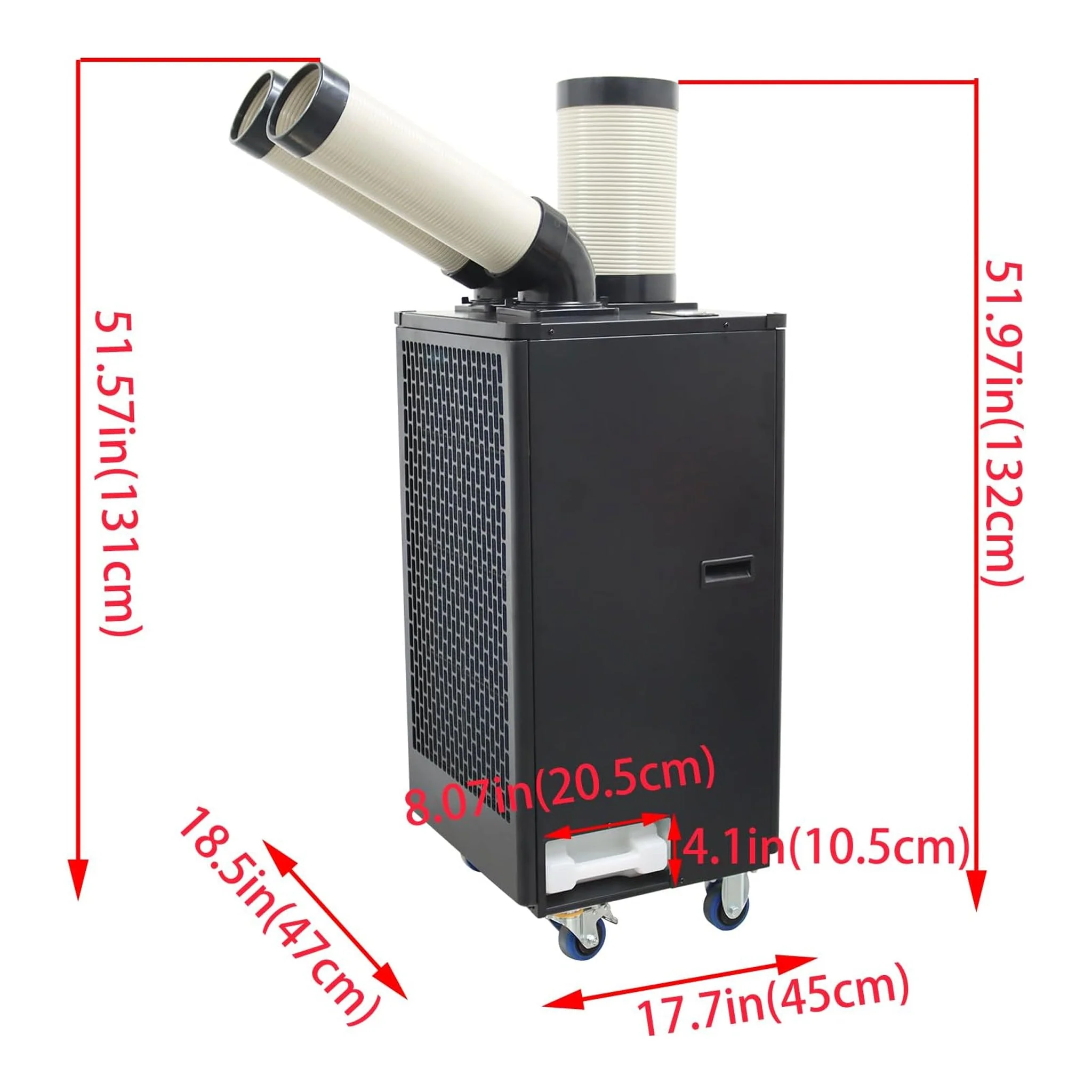 Portable 5L 220V 1.1KW Commercial Spot Cooler Tank With Wheels (SAK12761) - Image 5